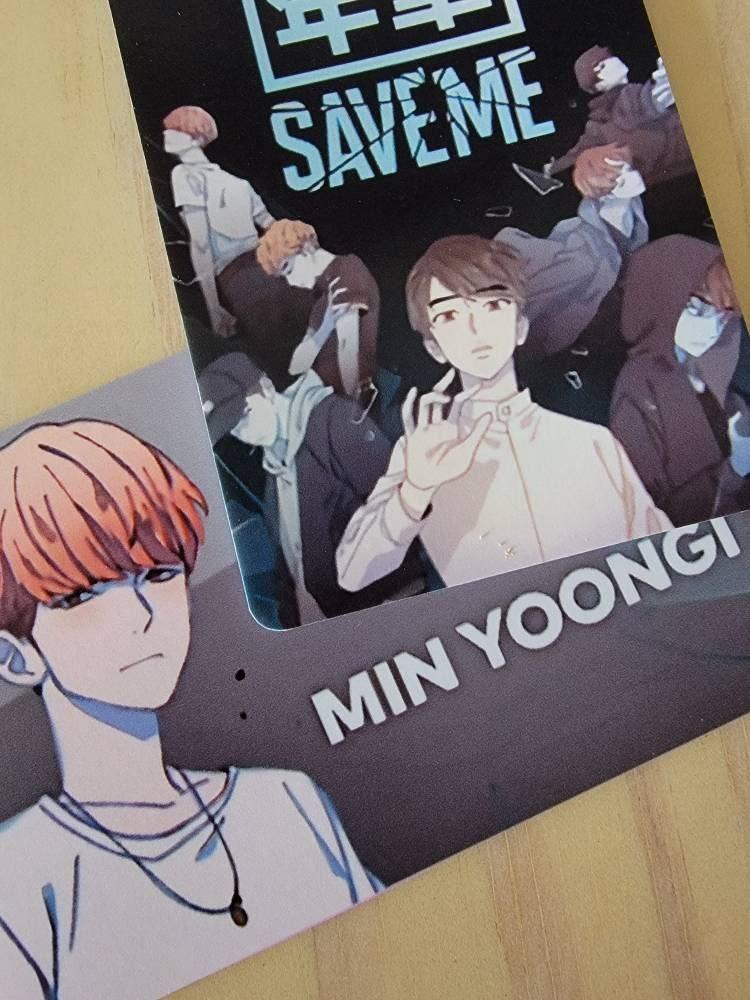 BTS - Save Me Web Toon Photocards