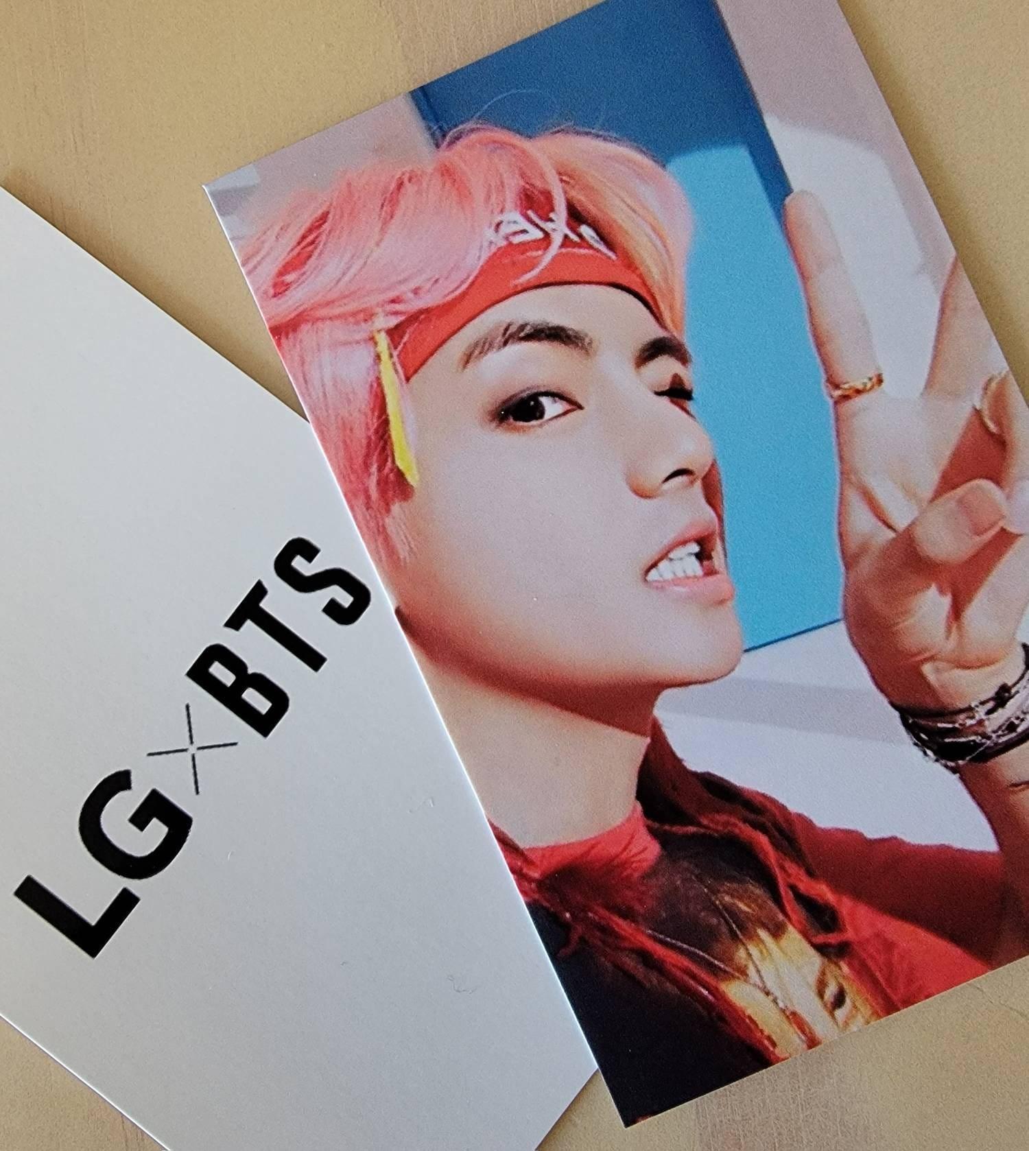 BTS -  LG Selfie Photocards