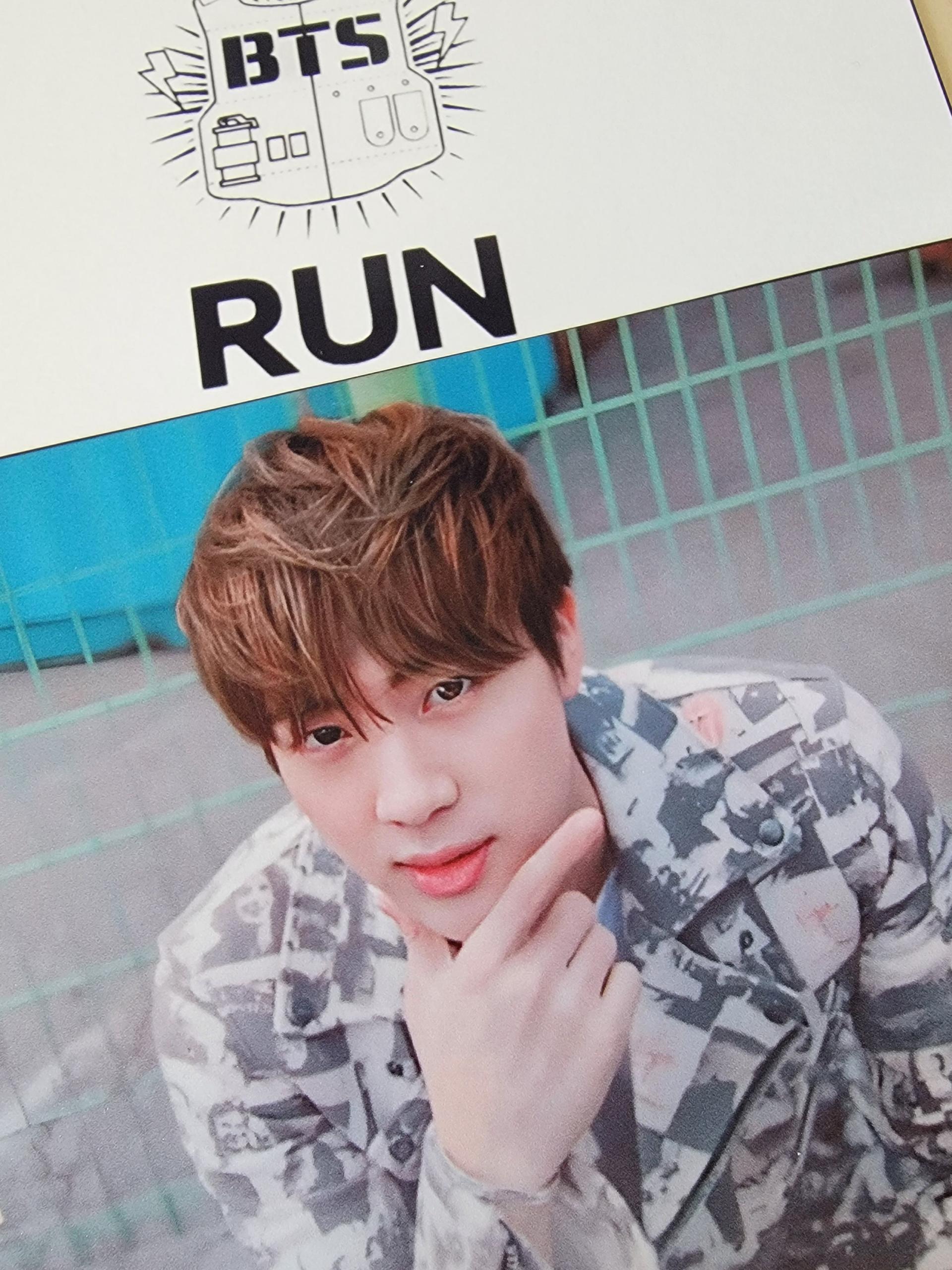 BTS - RUN Broadcast Photocards 