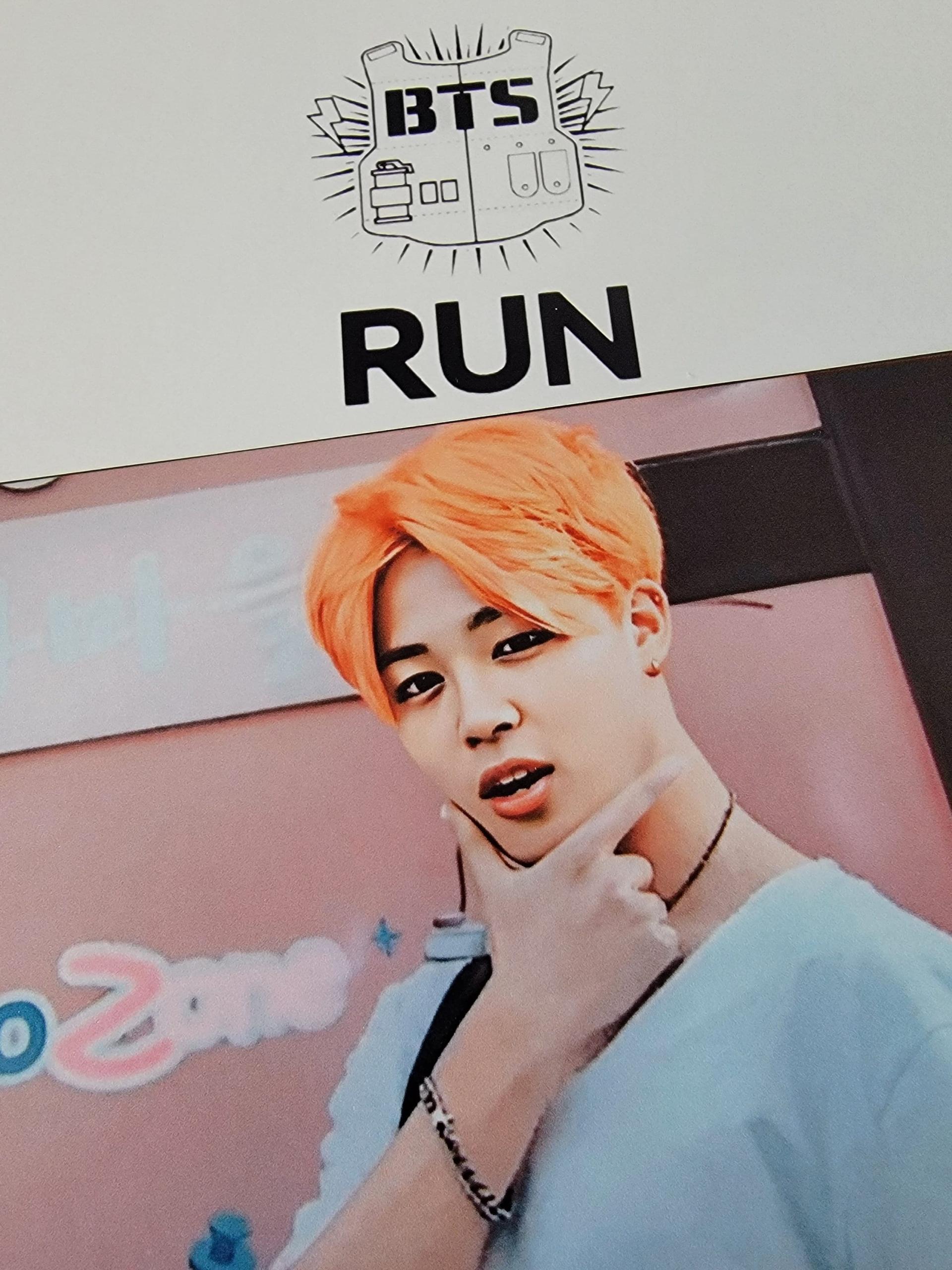 BTS - RUN Broadcast Photocards 