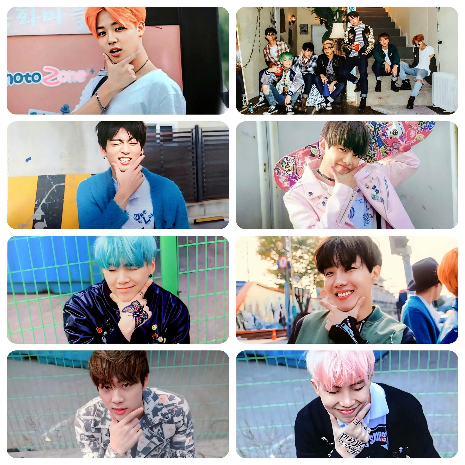 BTS - RUN Broadcast Photocards 