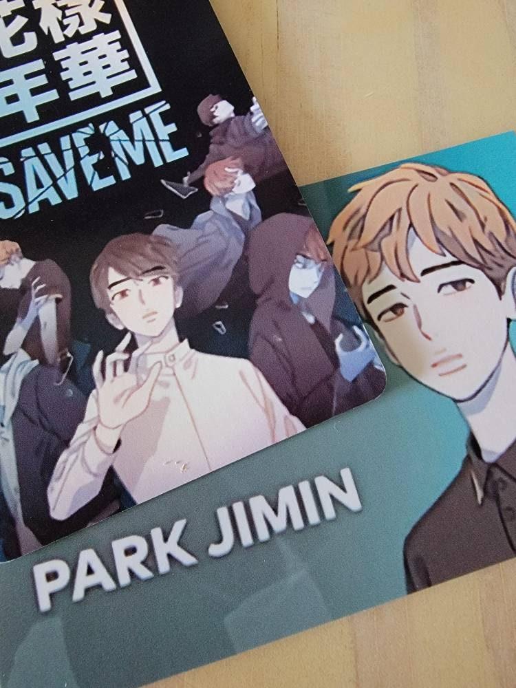 BTS - Save Me Web Toon Photocards