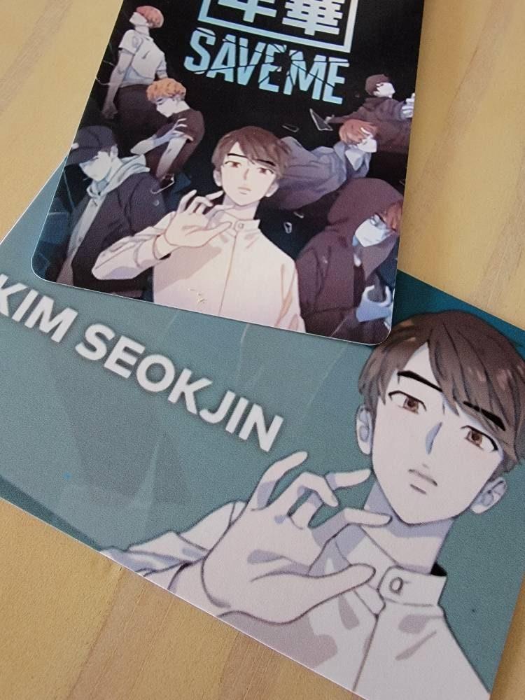 BTS - Save Me Web Toon Photocards