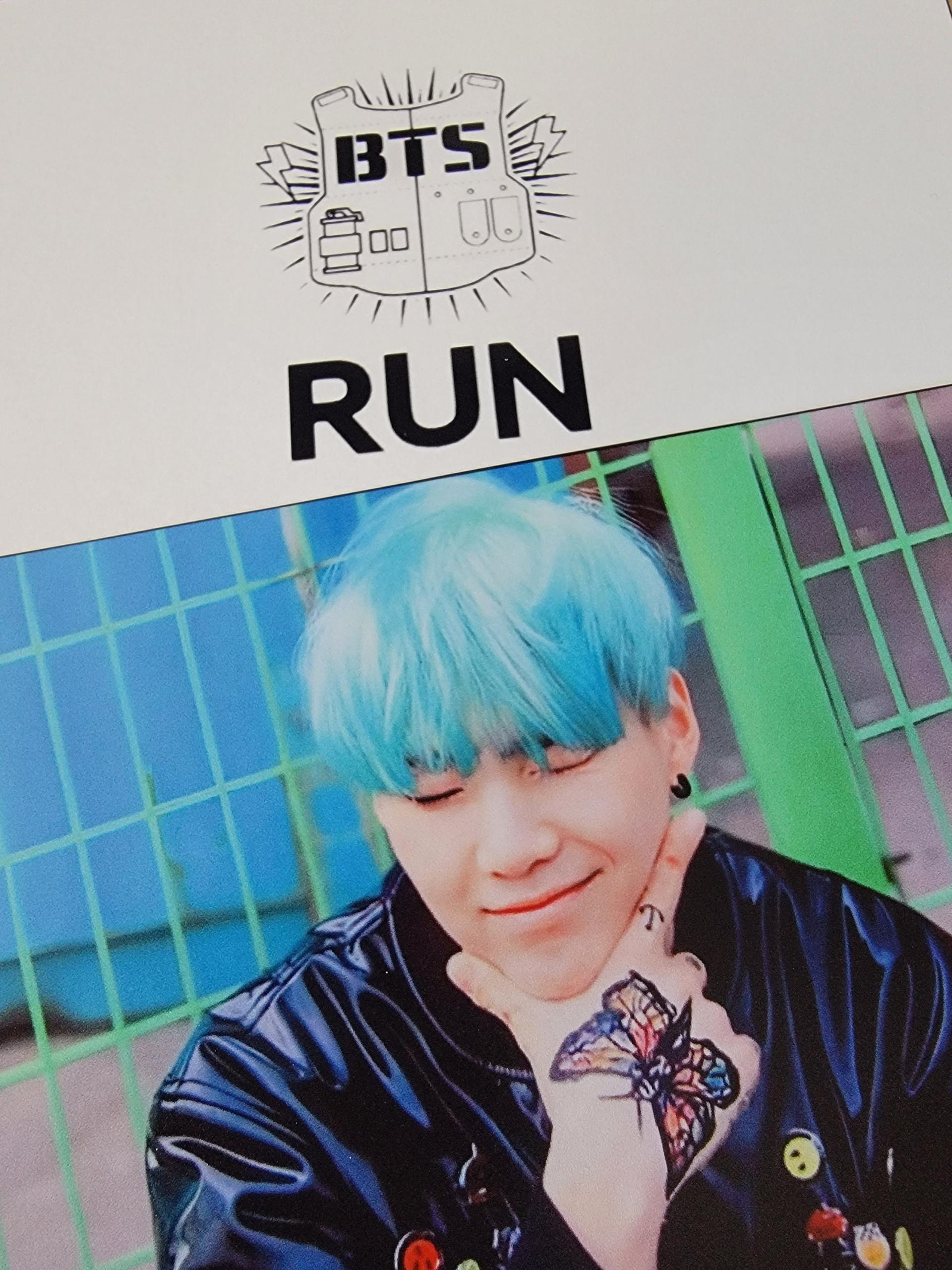 BTS - RUN Broadcast Photocards 