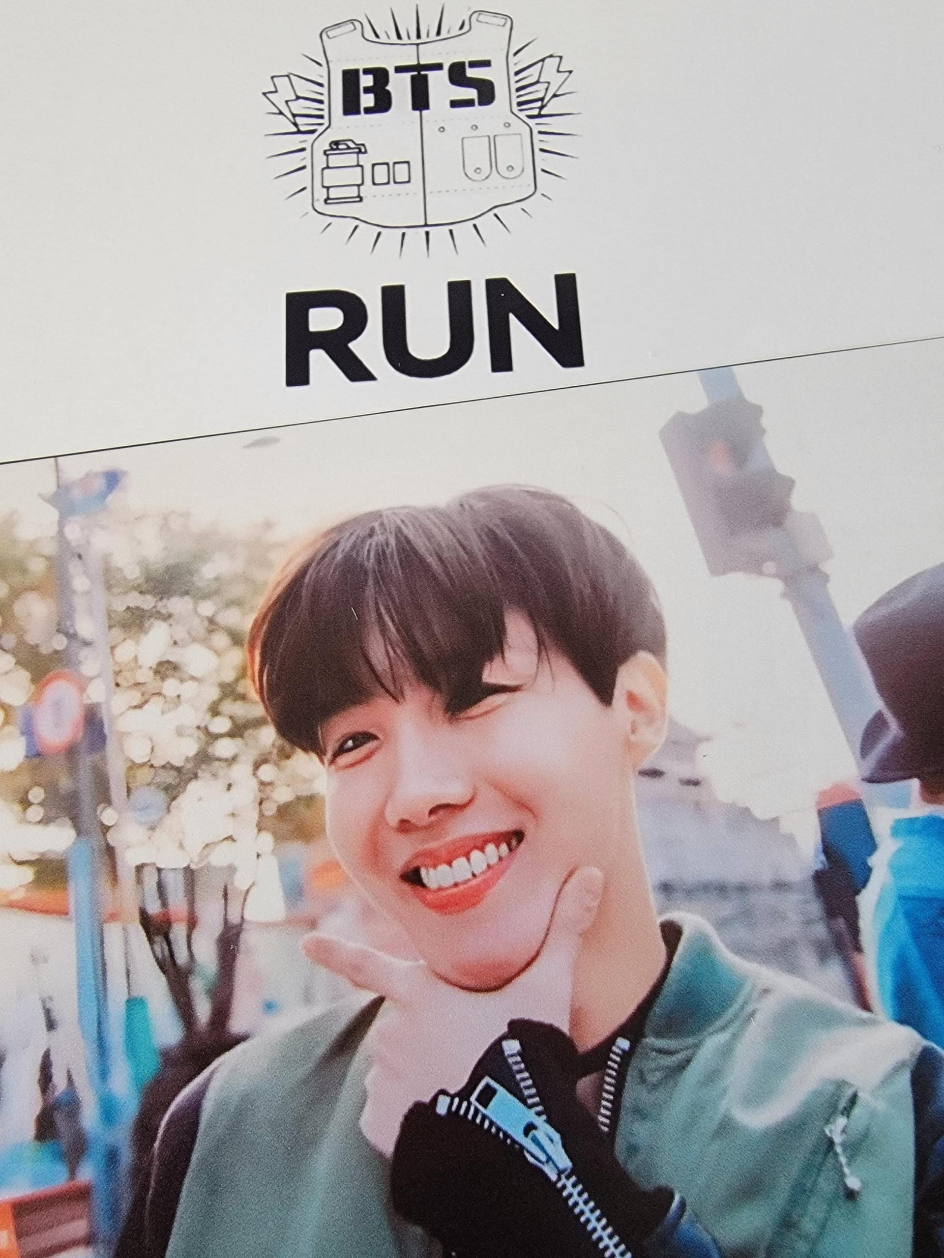 BTS - RUN Broadcast Photocards 