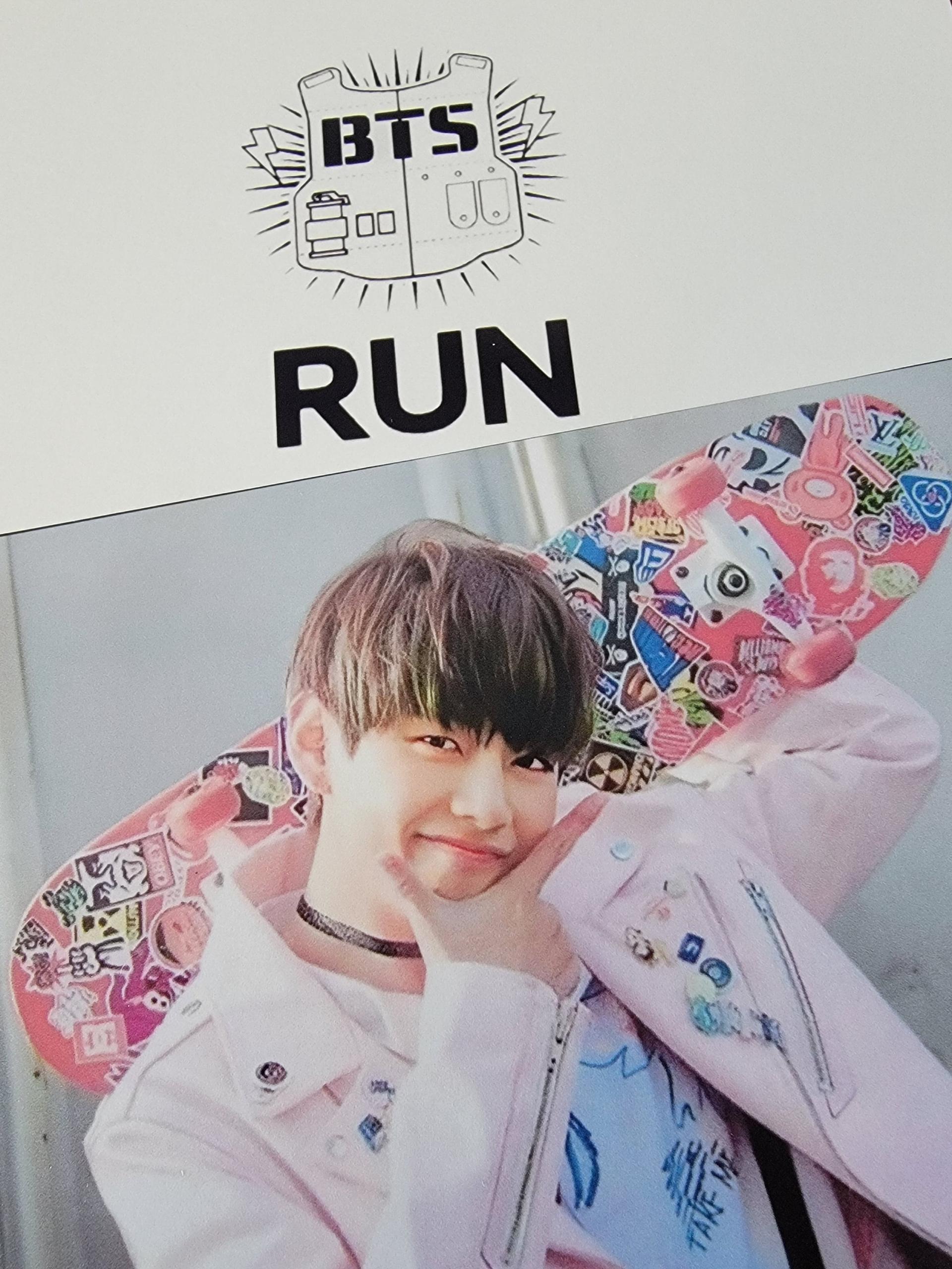 BTS - RUN Broadcast Photocards 