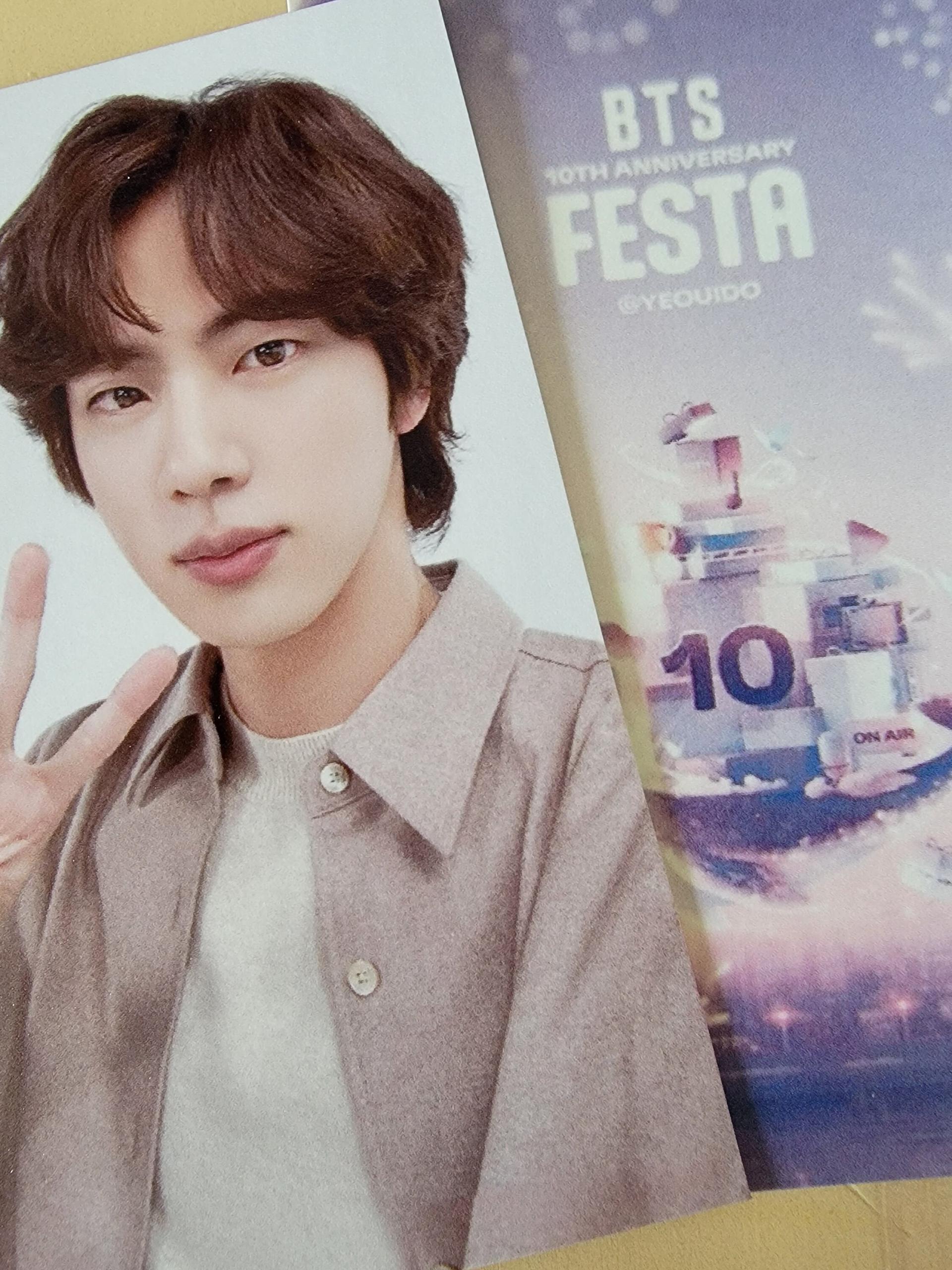 BTS 10th festa ARMYラウンジ入場者特典 BTS 10th Anniversary Festa