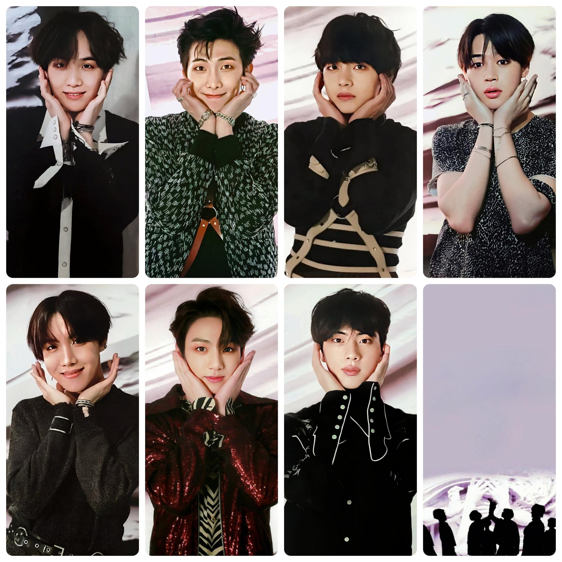 BTS - Fake Love Broadcast Photocards