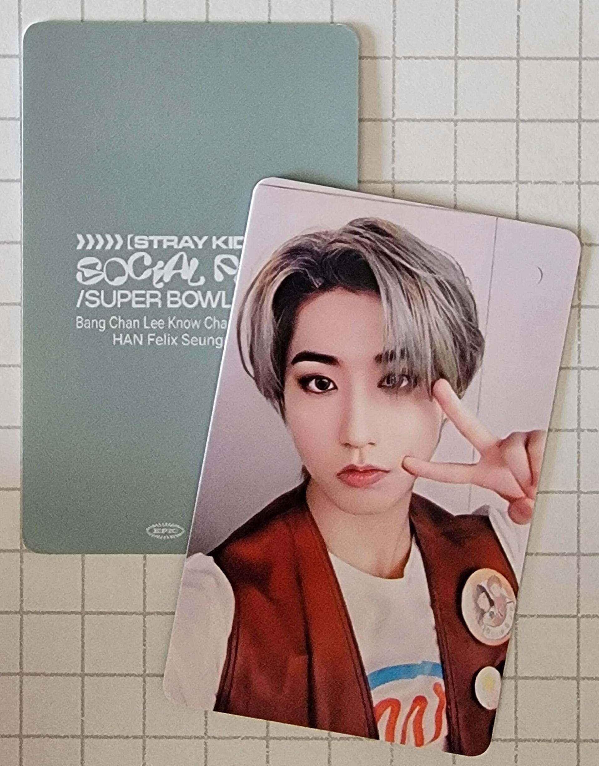 Stray Kids Social Path Tower Records Lucky Draw Photocards