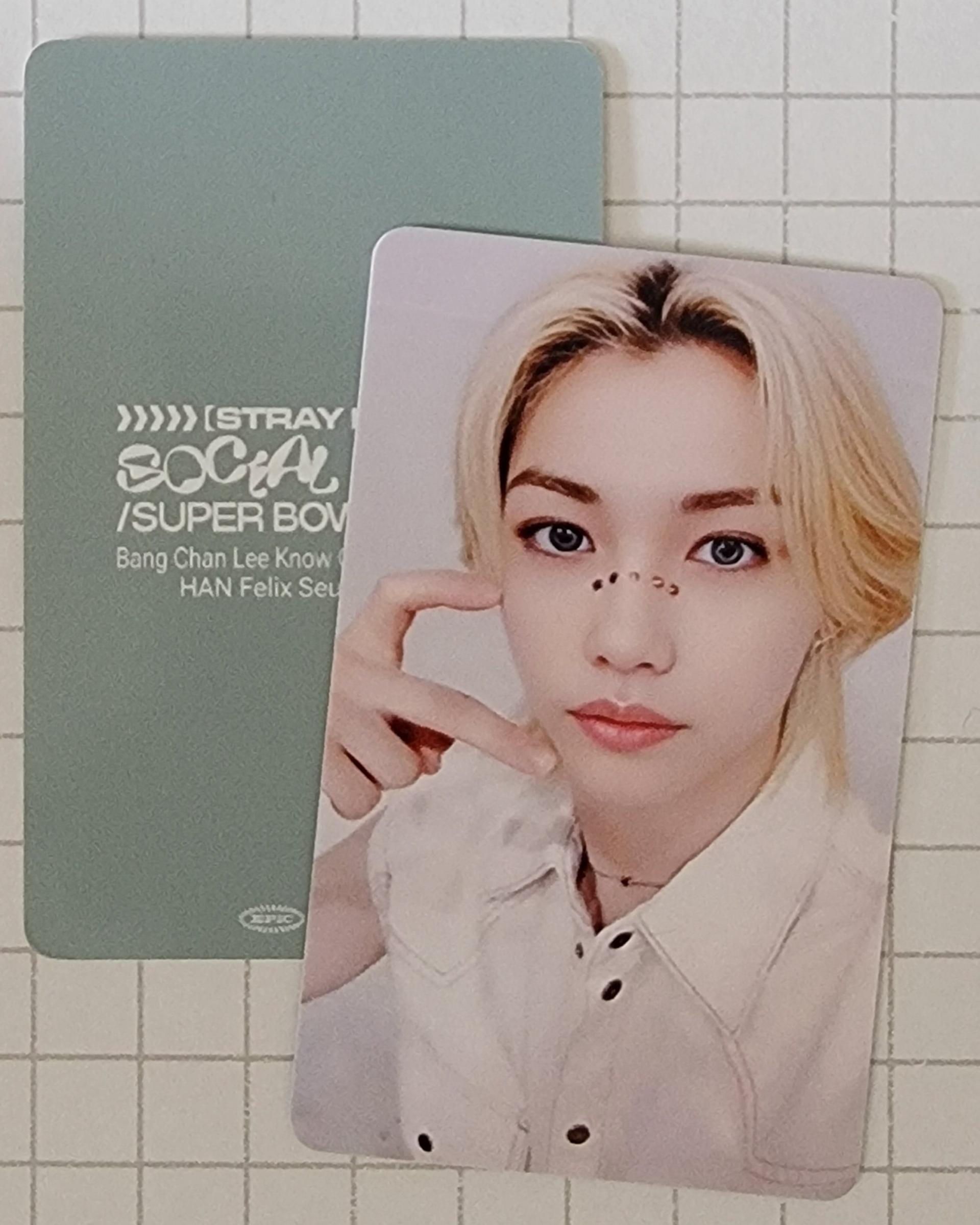 Stray Kids Social Path Tower Records Lucky Draw Photocards