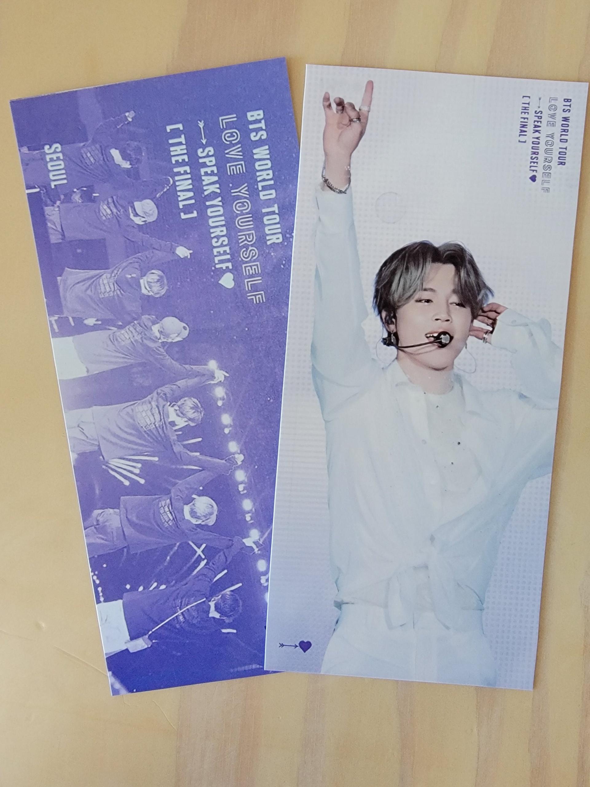 BTS -  LY Seoul Bookmarks
