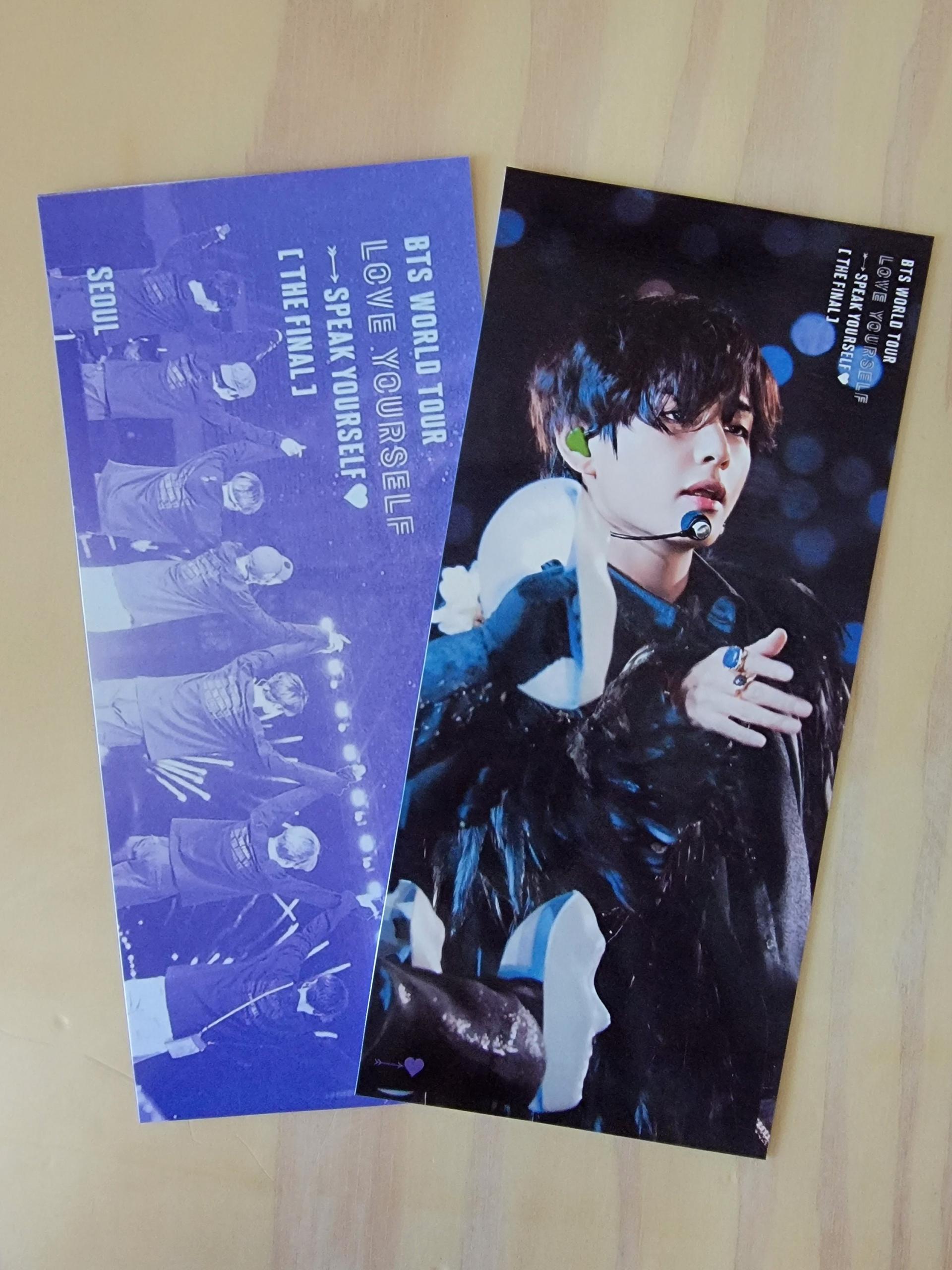 BTS -  LY Seoul Bookmarks