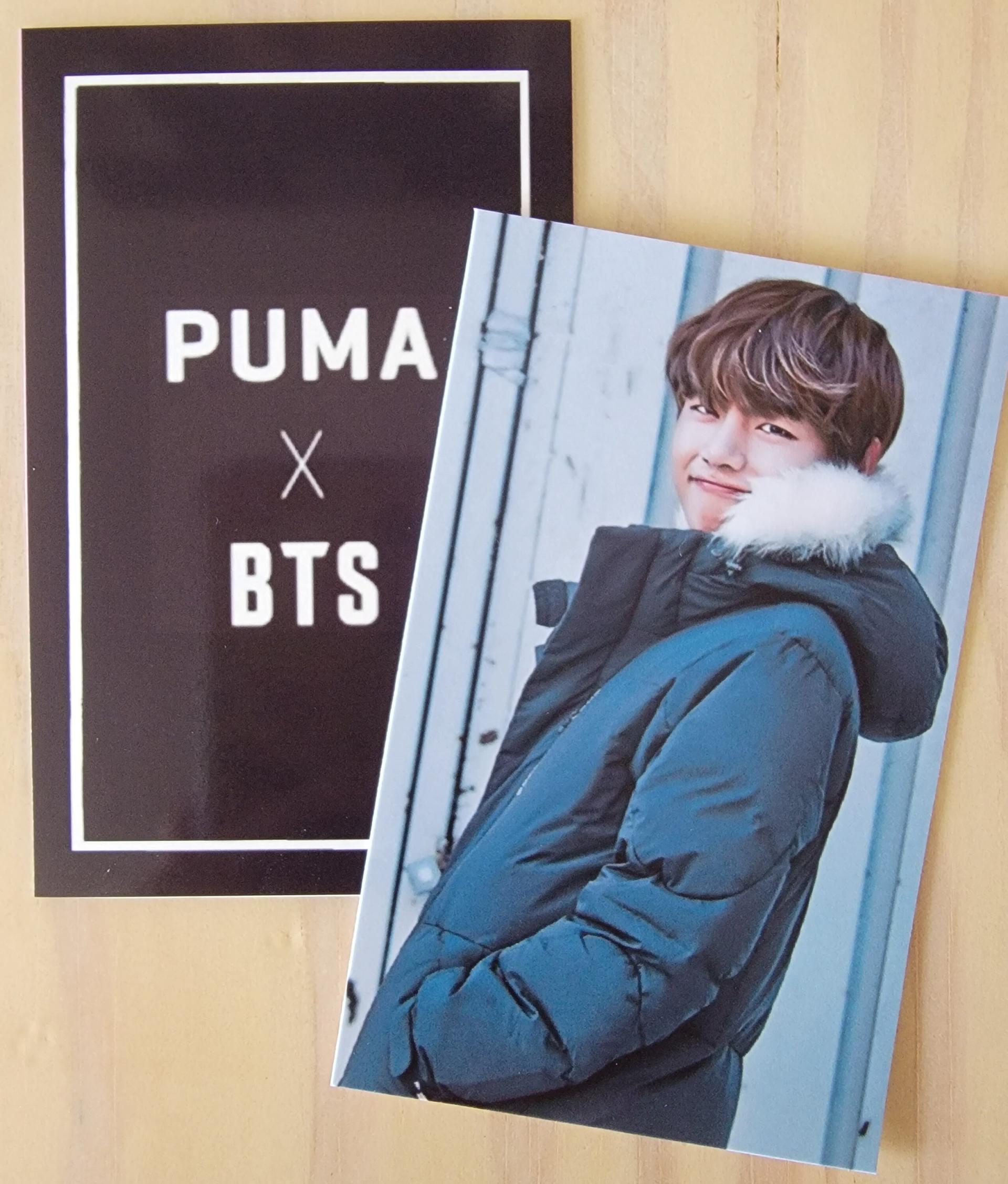 BTS X Puma 2015 Photocards | Stay DeLulu!