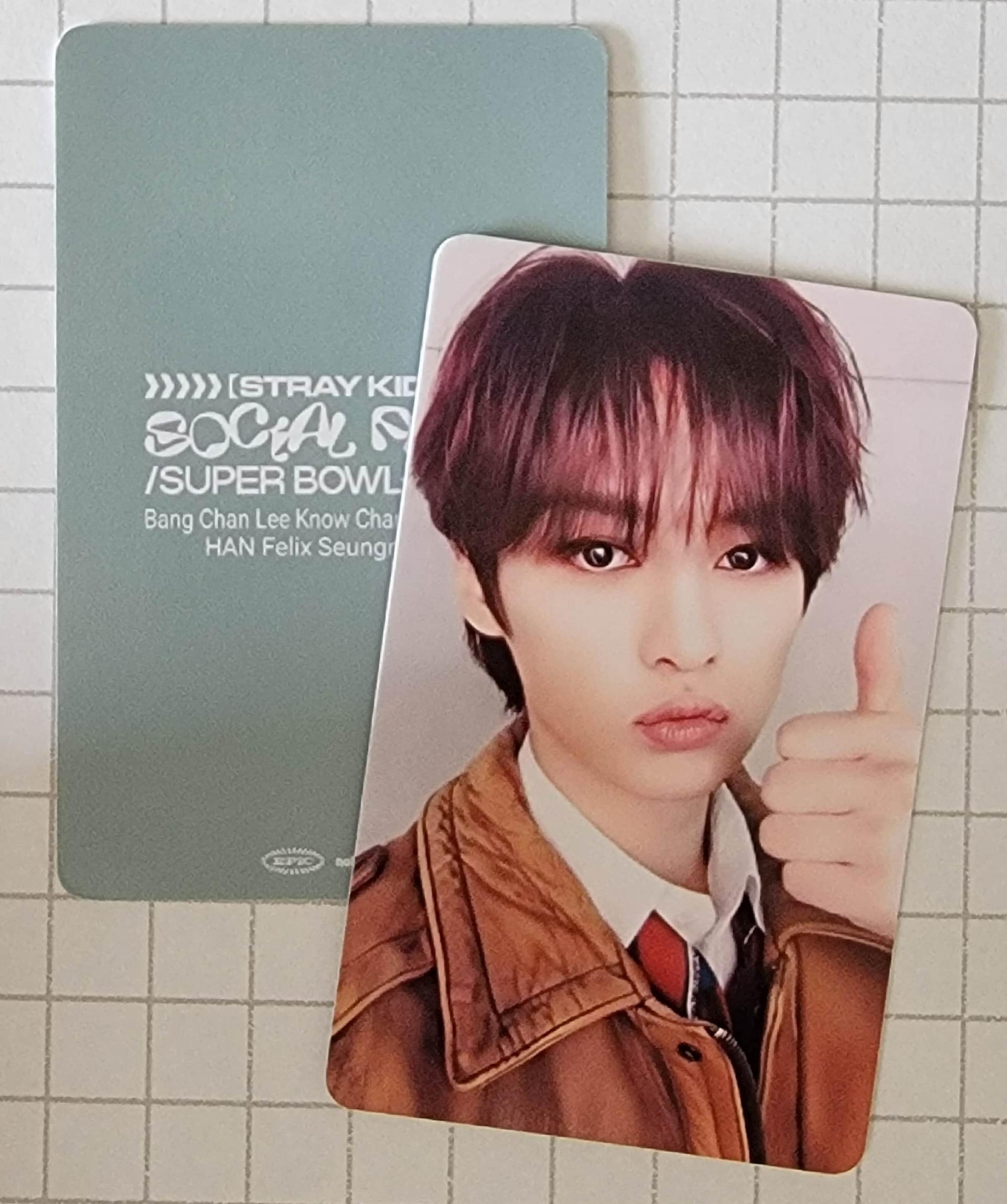 Stray Kids Social Path Tower Records Lucky Draw Photocards