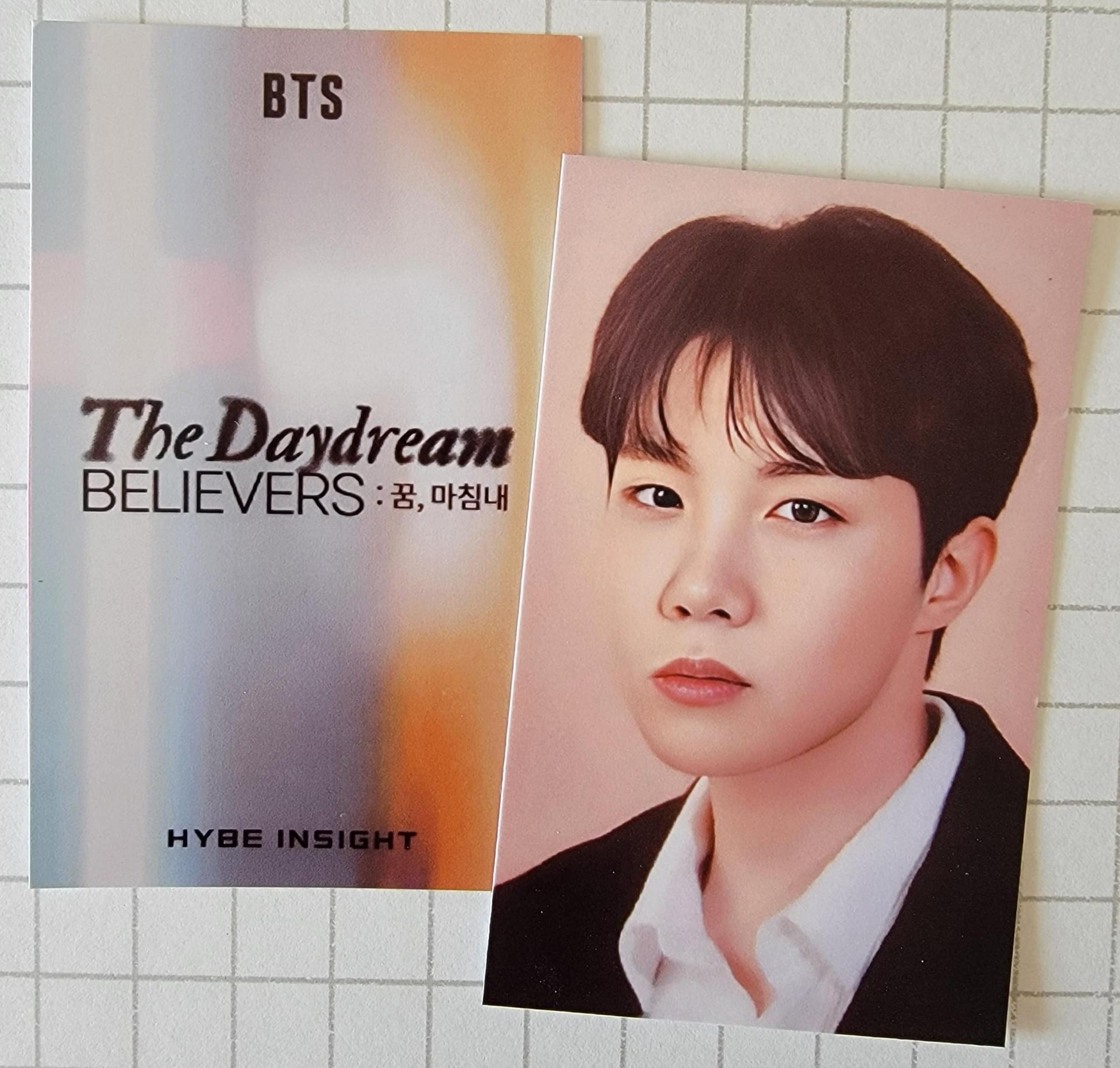 BTS - The Daydream Believers Exhibition Ticket Photocards