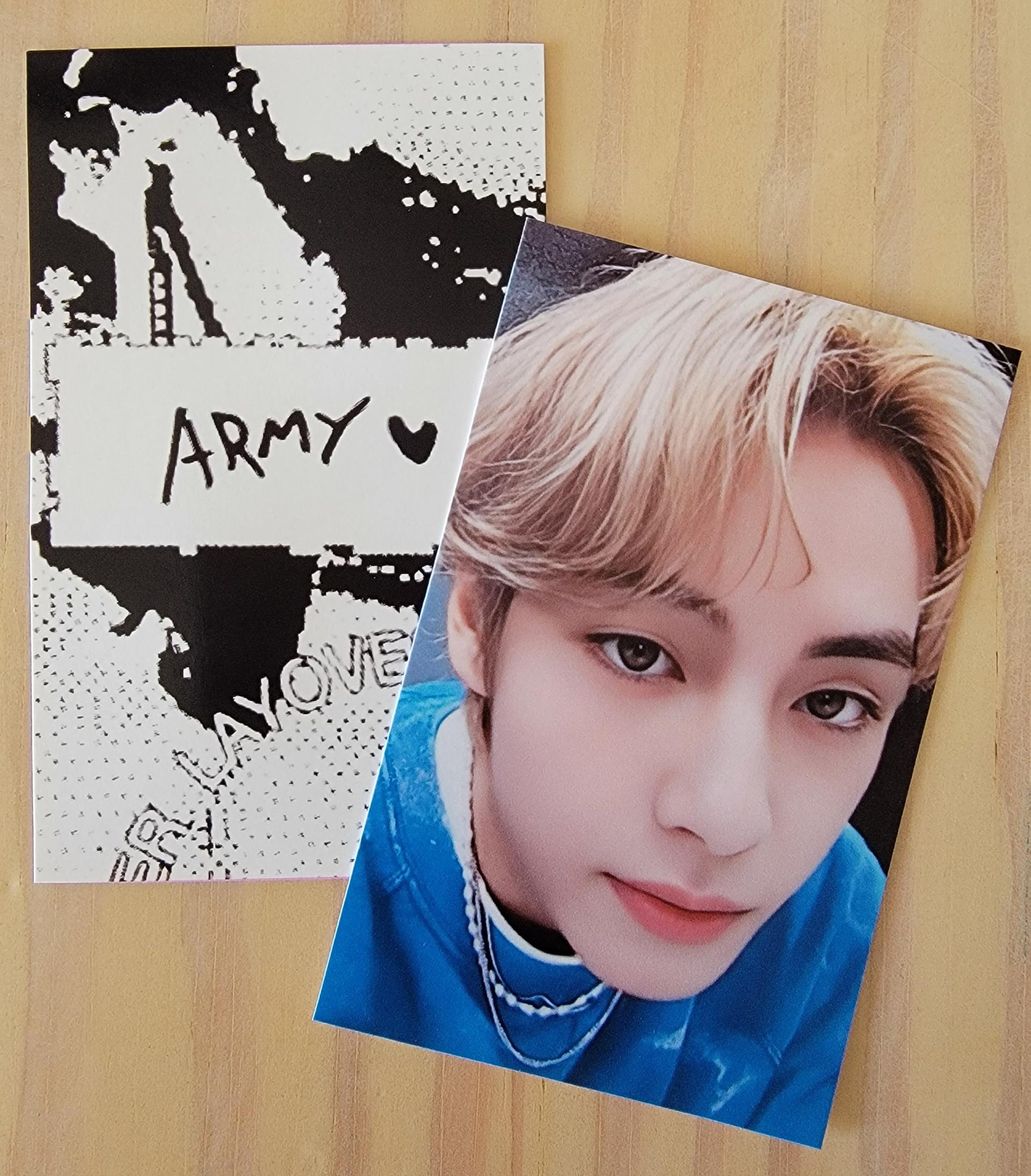 Taehyung - Layover : INK Broadcast Photocard