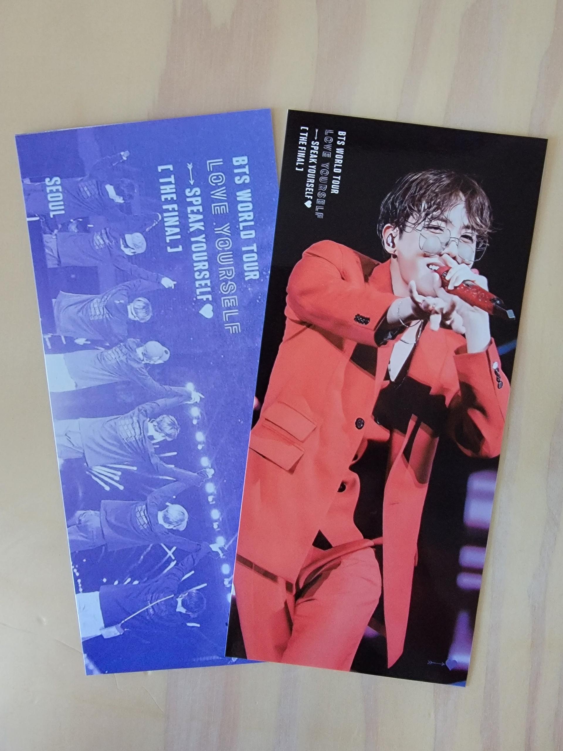 BTS -  LY Seoul Bookmarks
