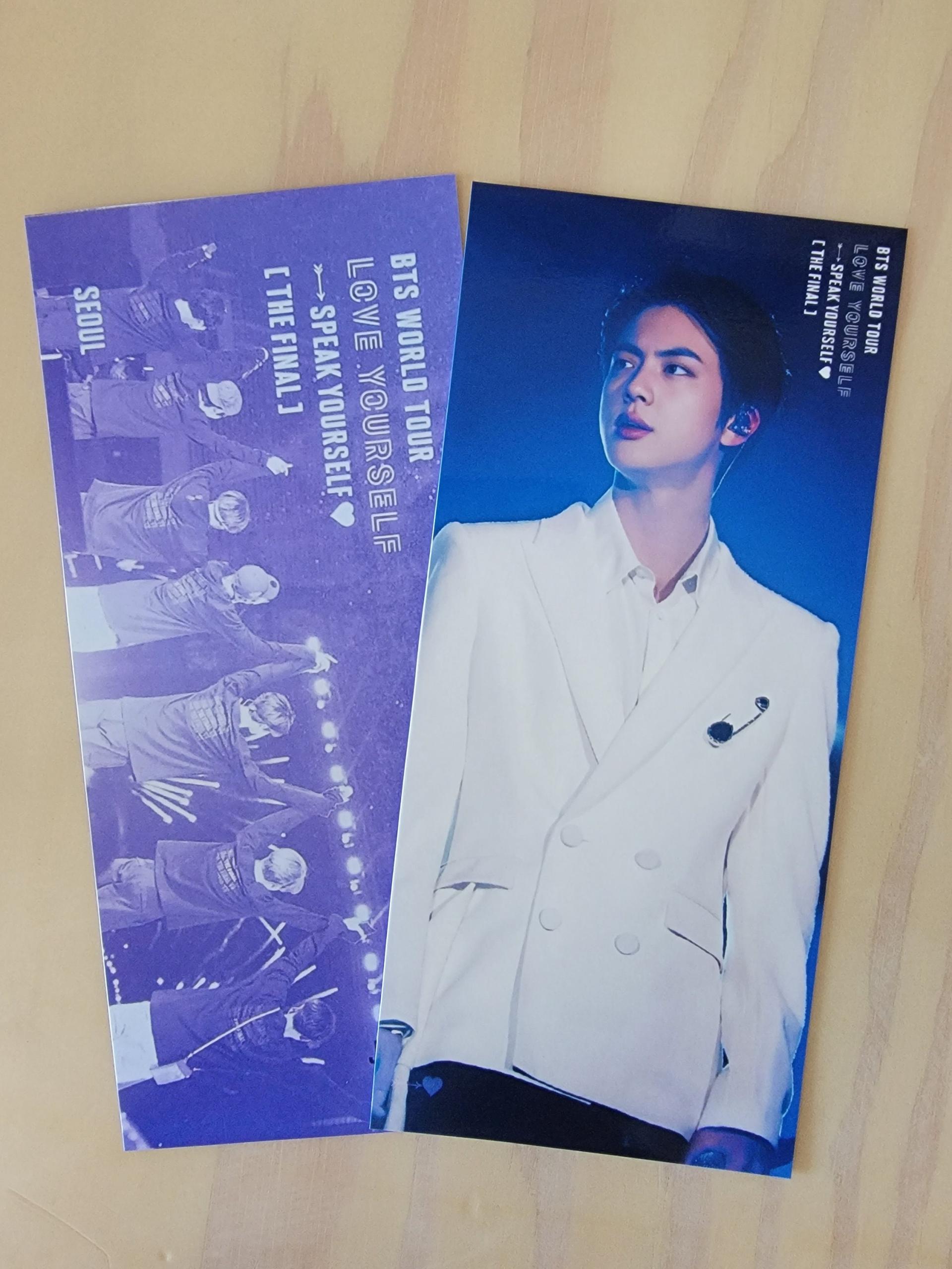 BTS -  LY Seoul Bookmarks