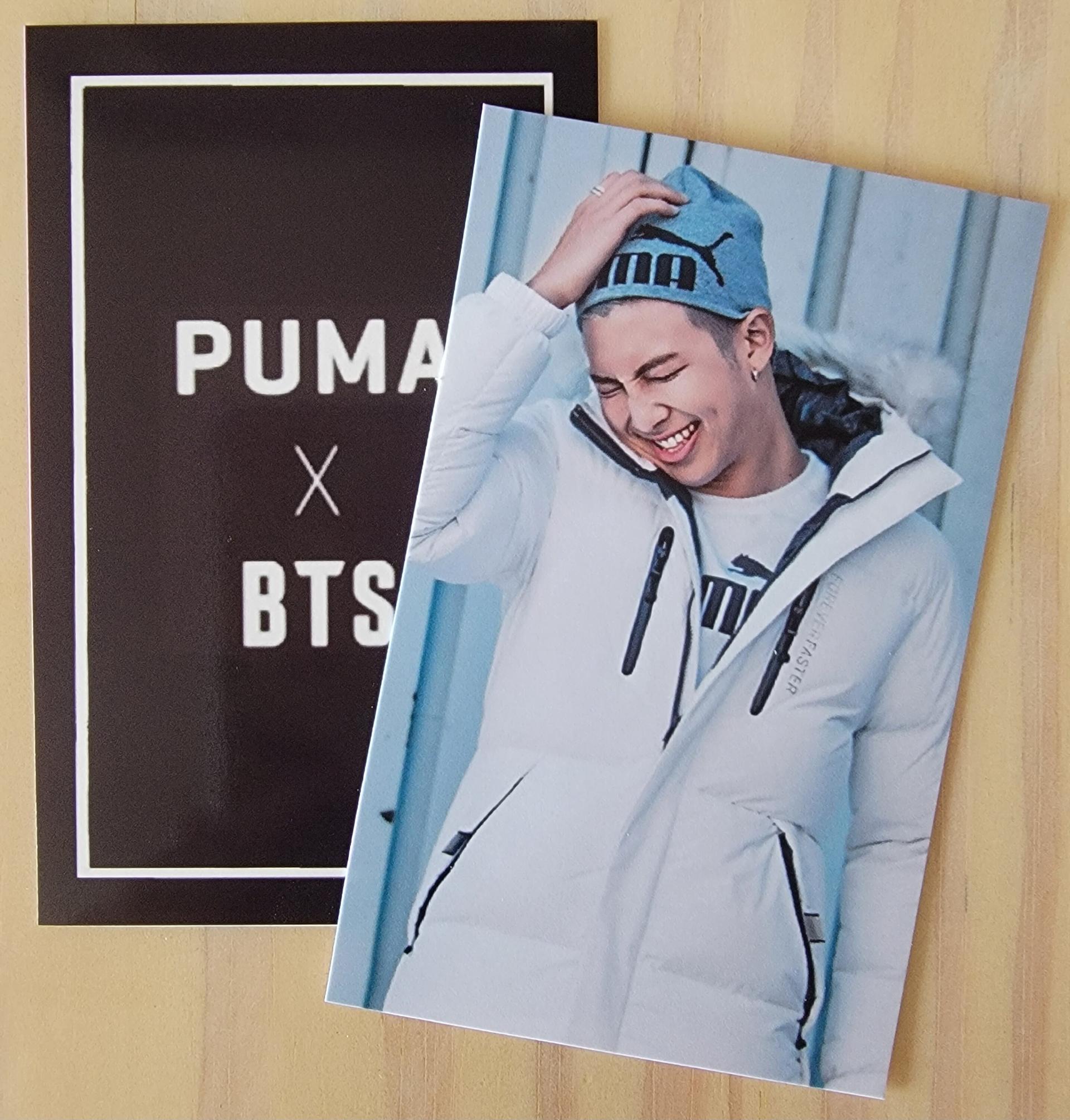BTS X Puma 2015 Photocards