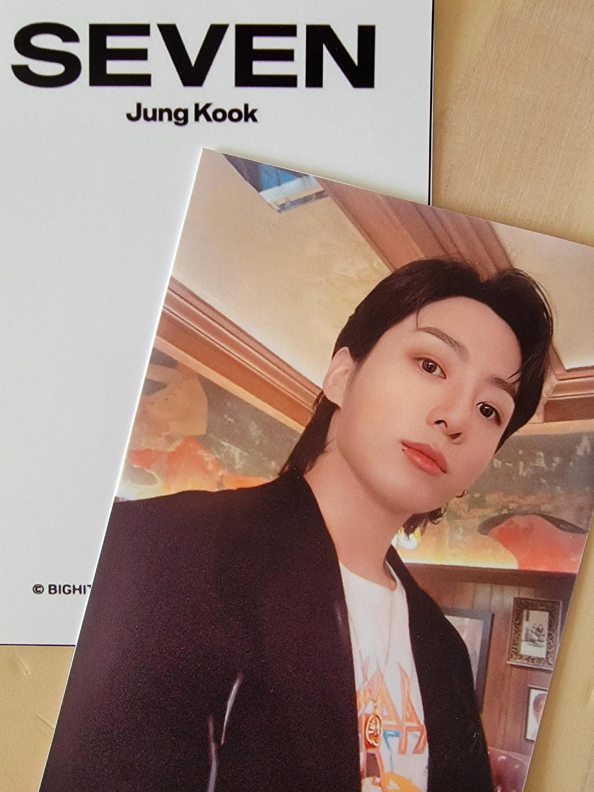 Jungkook - Seven/Golden - Merch Photo cards