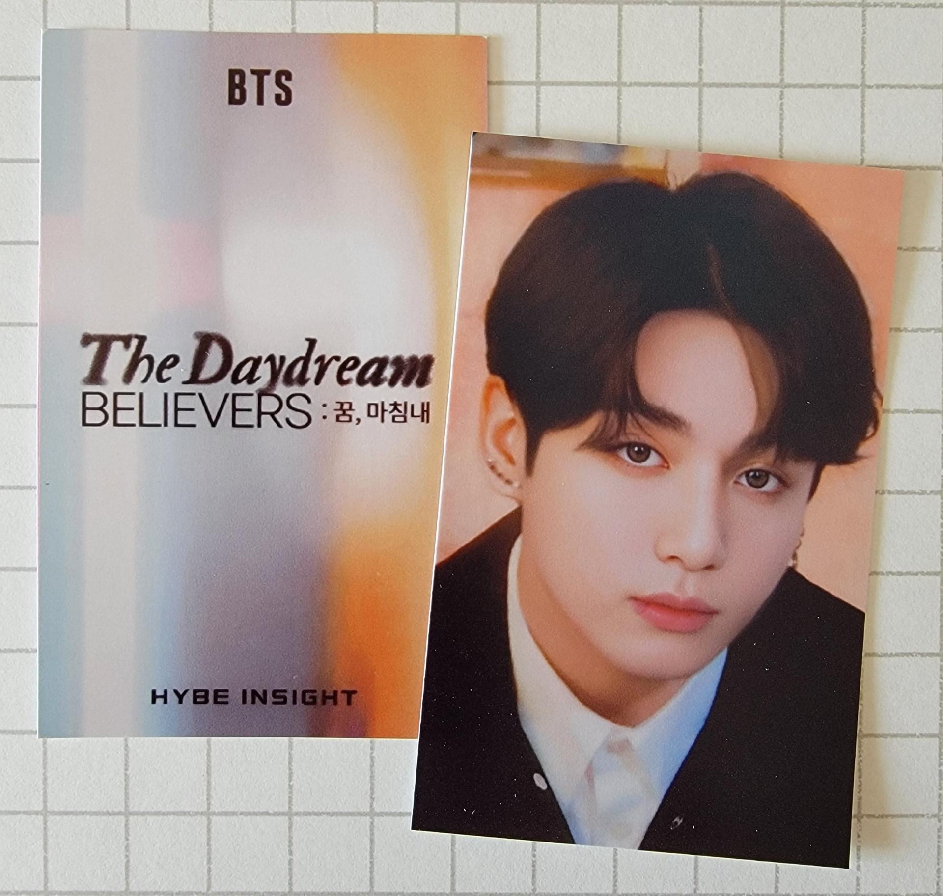 BTS - The Daydream Believers Exhibition Ticket Photocards