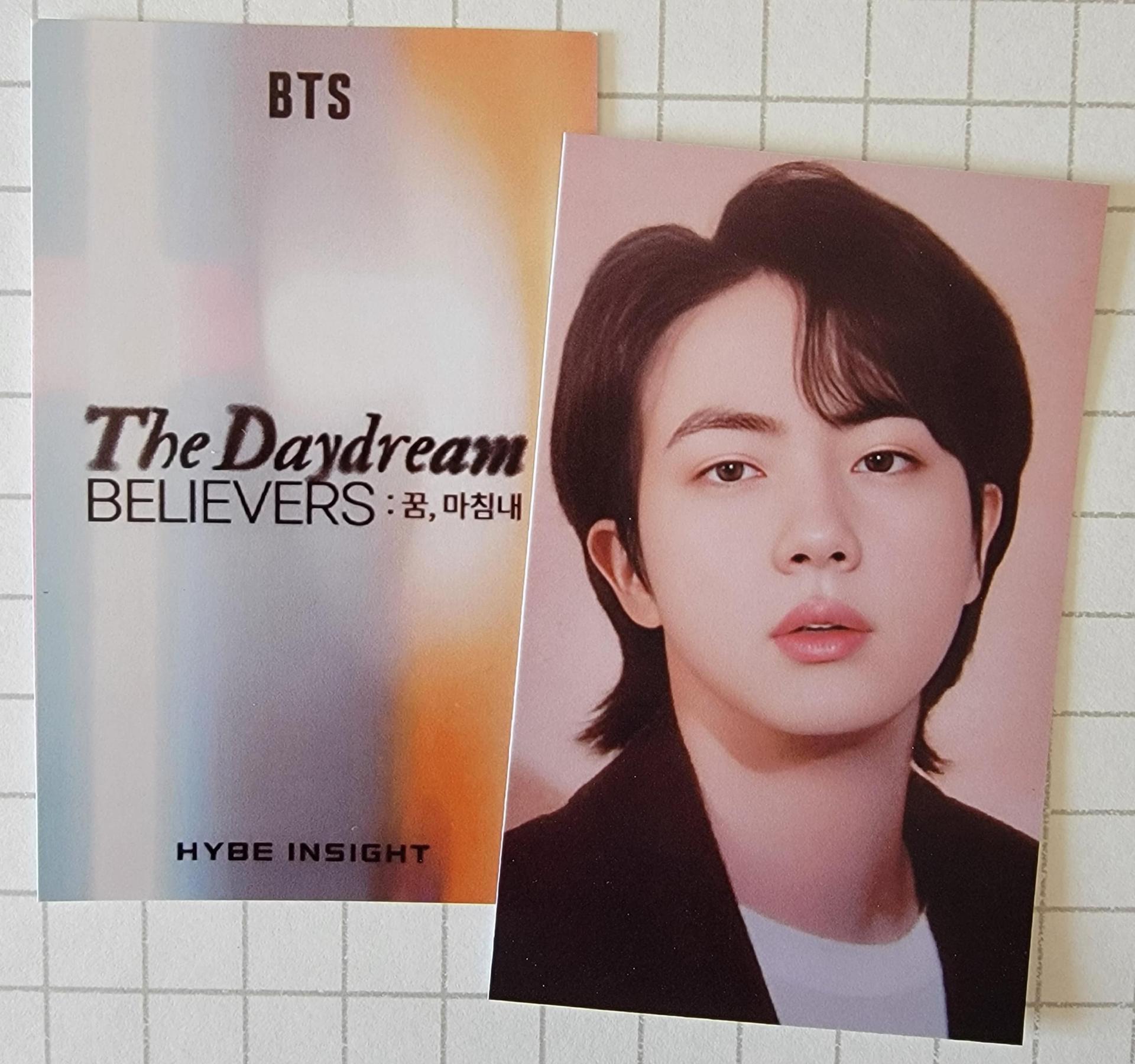 BTS - The Daydream Believers Exhibition Ticket Photocards