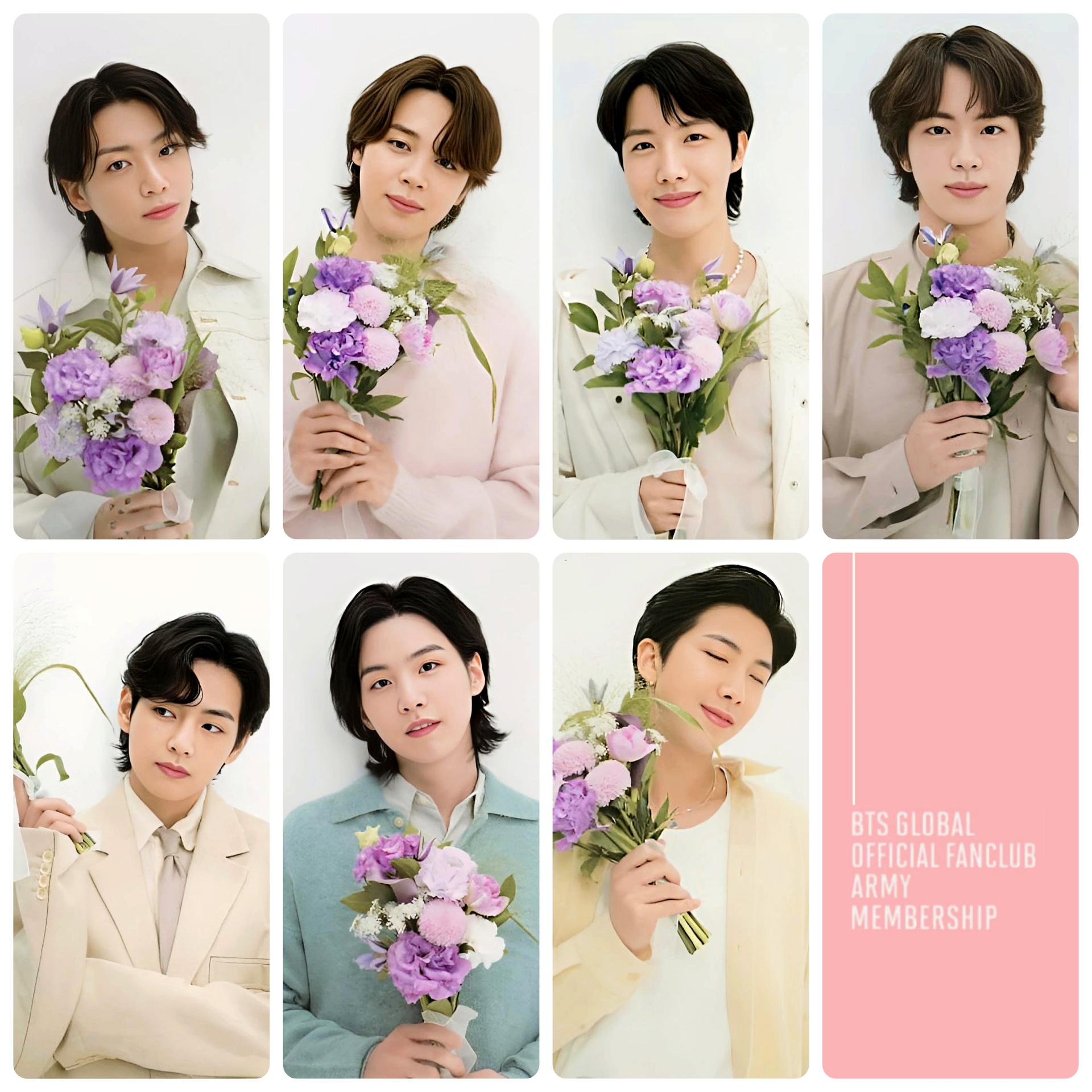 BTS - Membership Gift 10 Mini Photocards