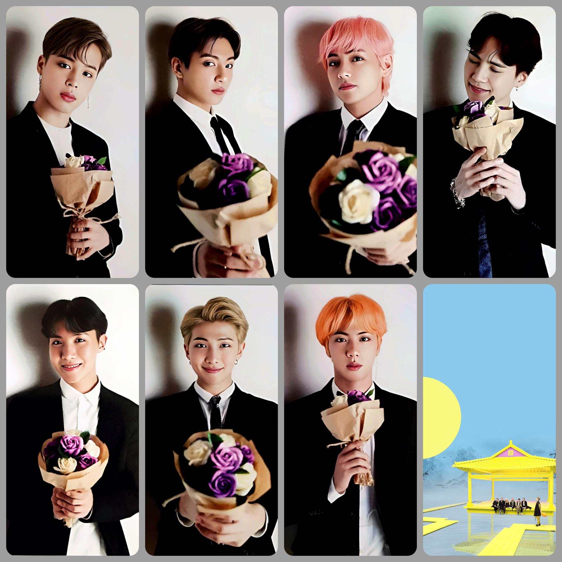 BTS - Idol Broadcast Photocards