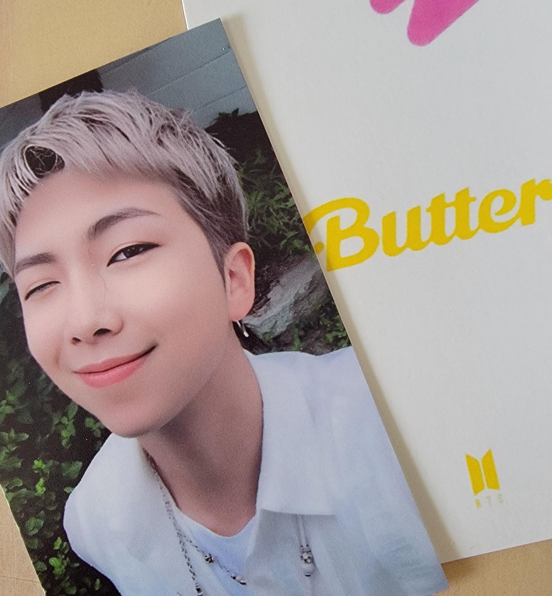 BTS - Butter Power Station Lucky Draw Cards