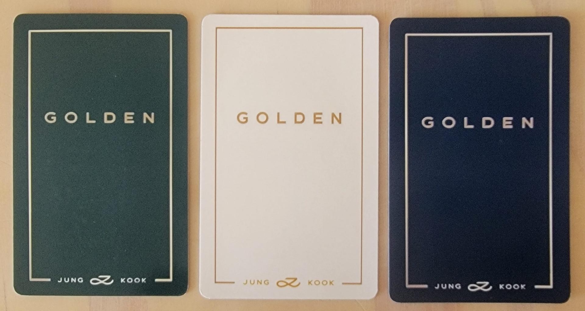 Jungkook - Golden : WVG Photo Cards