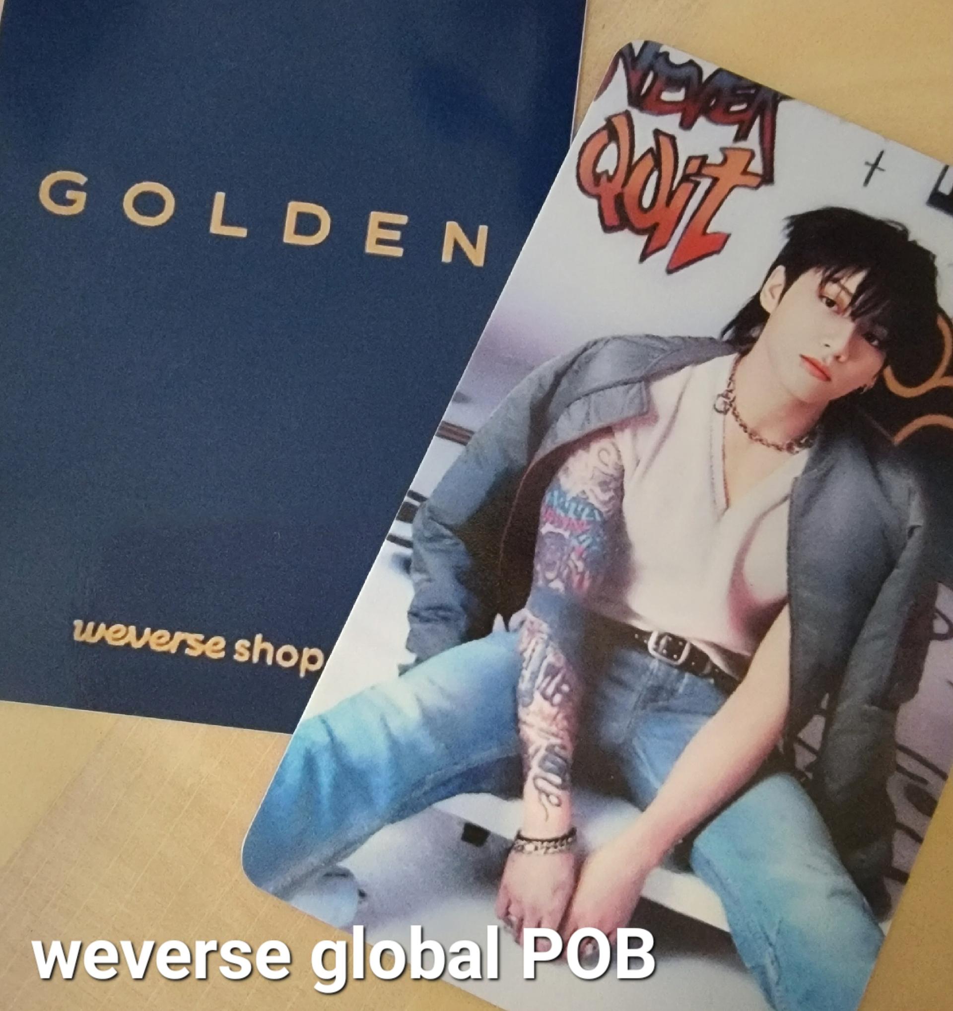 Jungkook - Golden : Store Exclusive Photo Cards