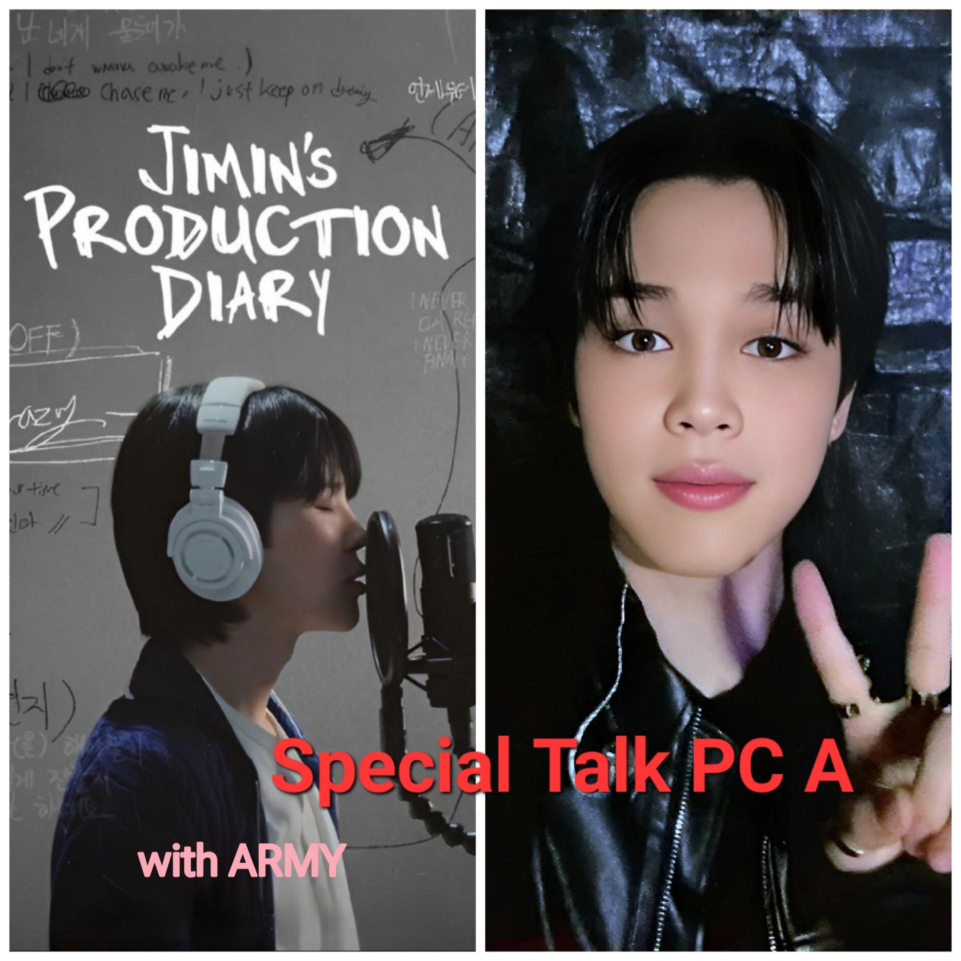Jimin's Production Diary Photo Cards