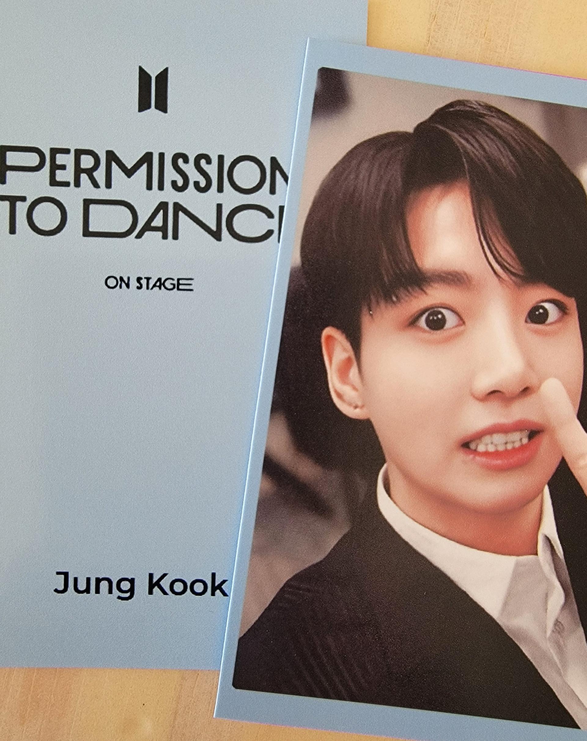 BTS - Permission to Dance DVD Charm Photo Cards