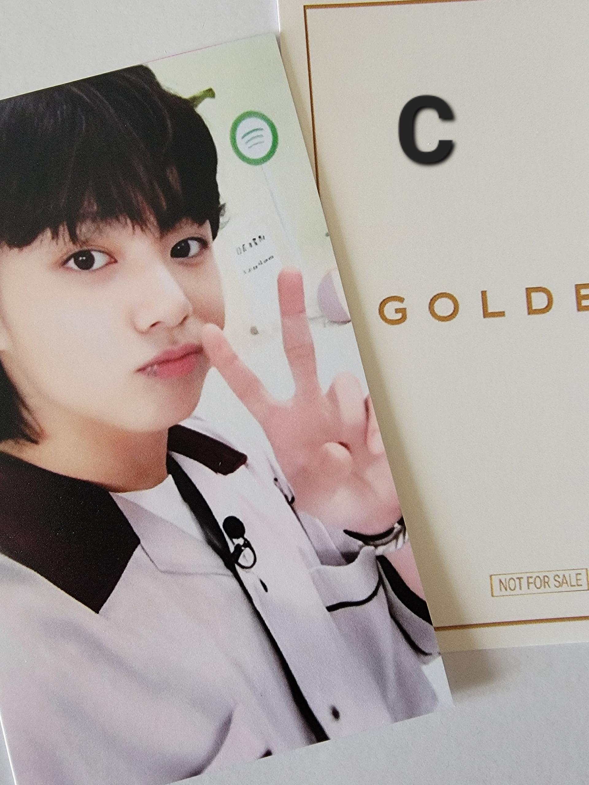 Jungkook - Golden : UMS Japan Photo Cards | Stay DeLulu!