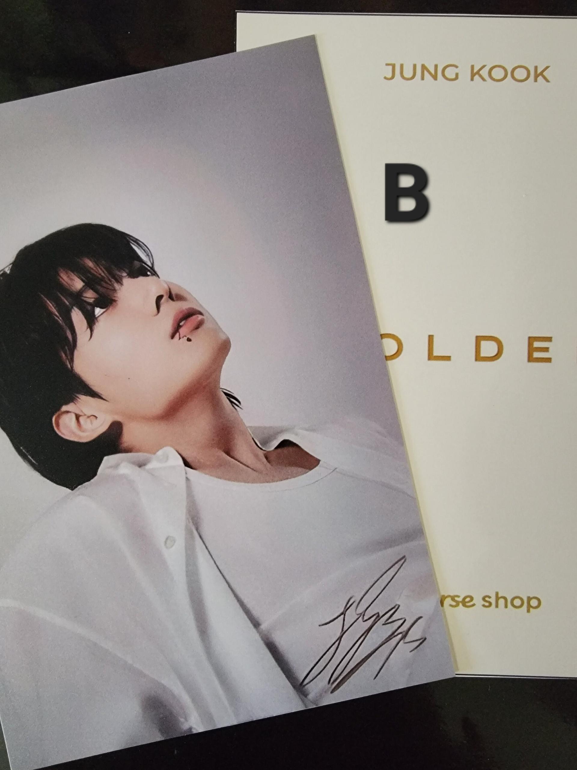 Jungkook - Golden : Live Postcards
