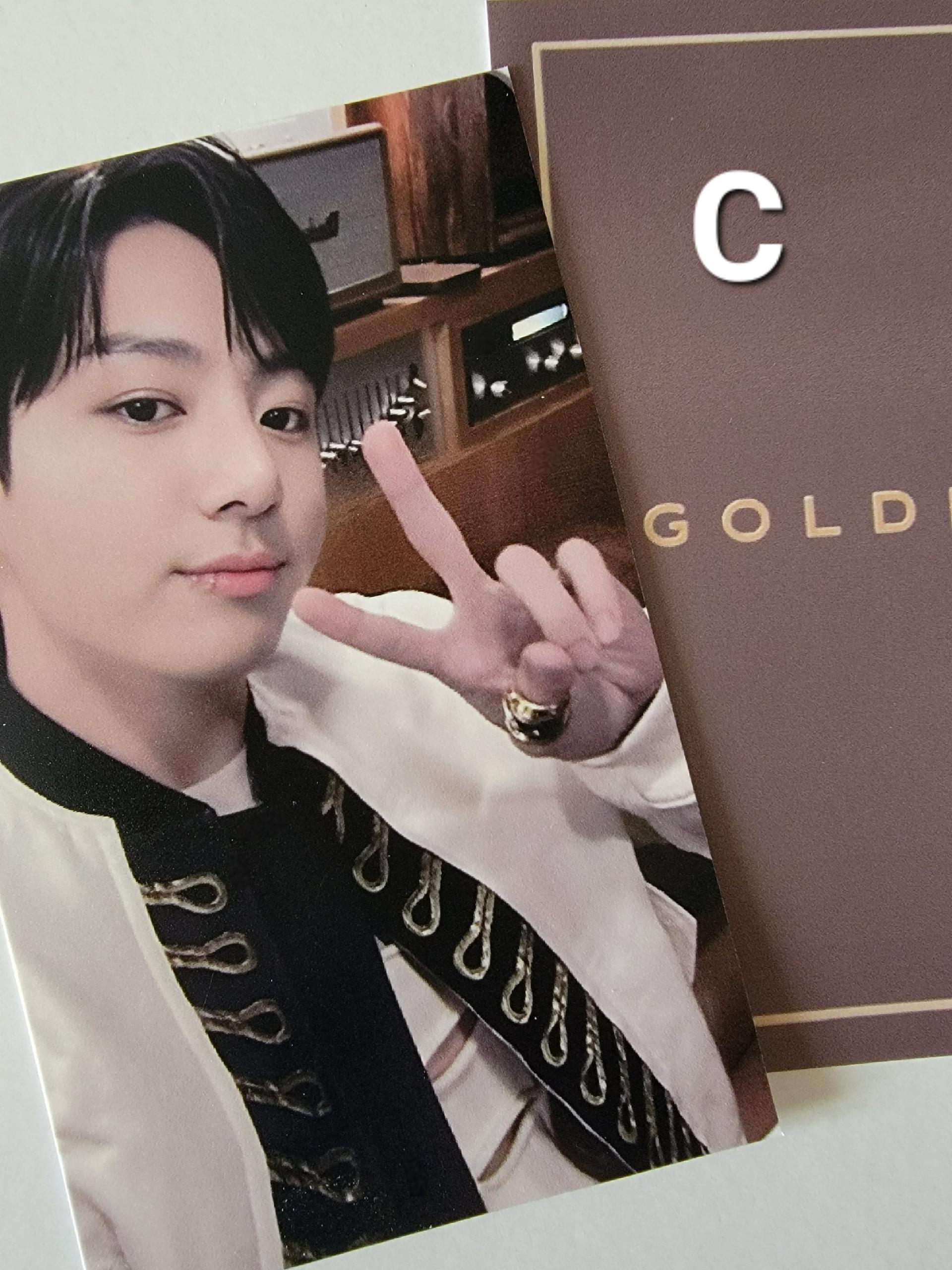 Jungkook - Golden : Power Station 2nd Lucky Draw Photo Cards
