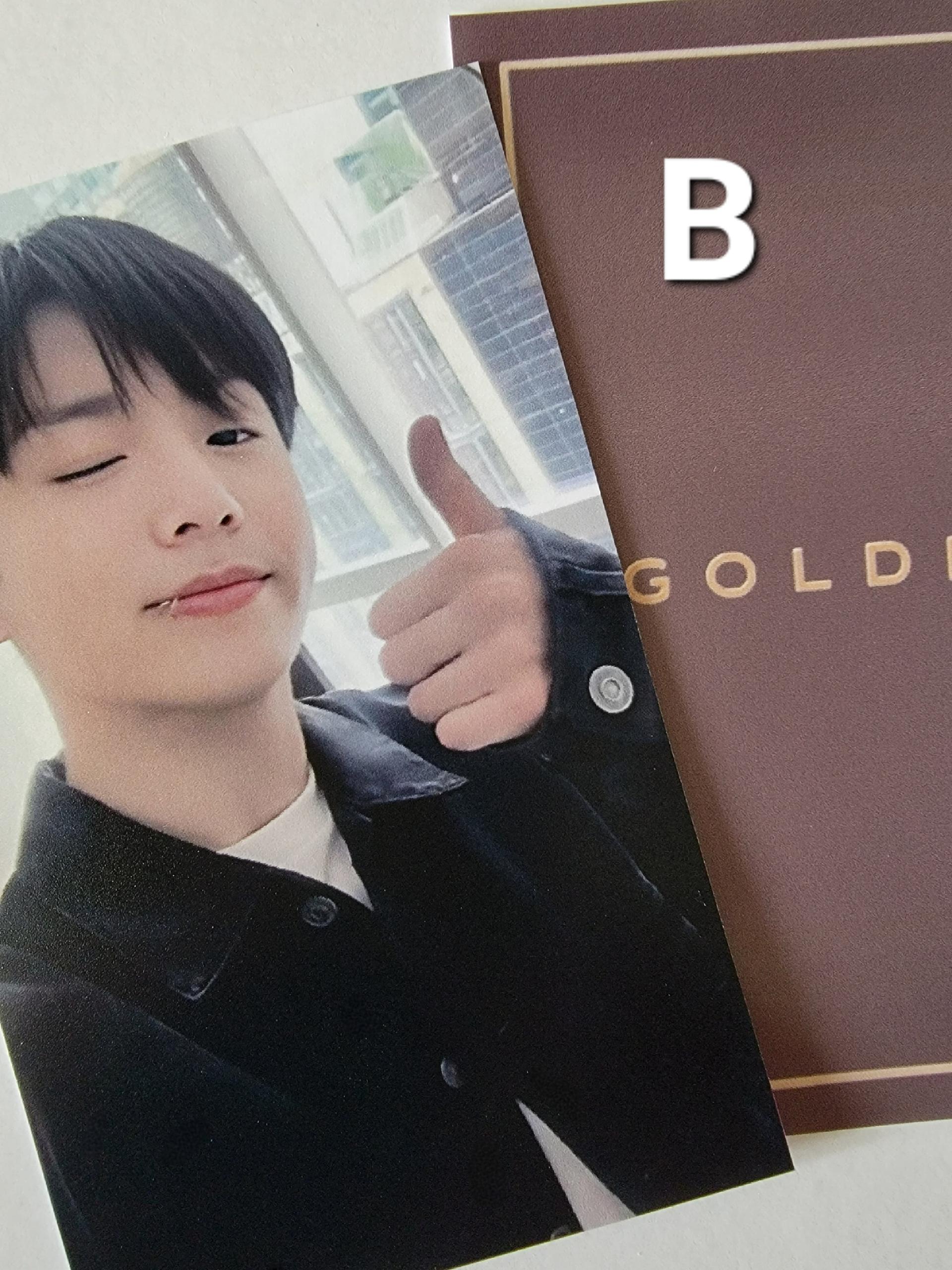 Jungkook - Golden : Power Station 2nd Lucky Draw Photo Cards