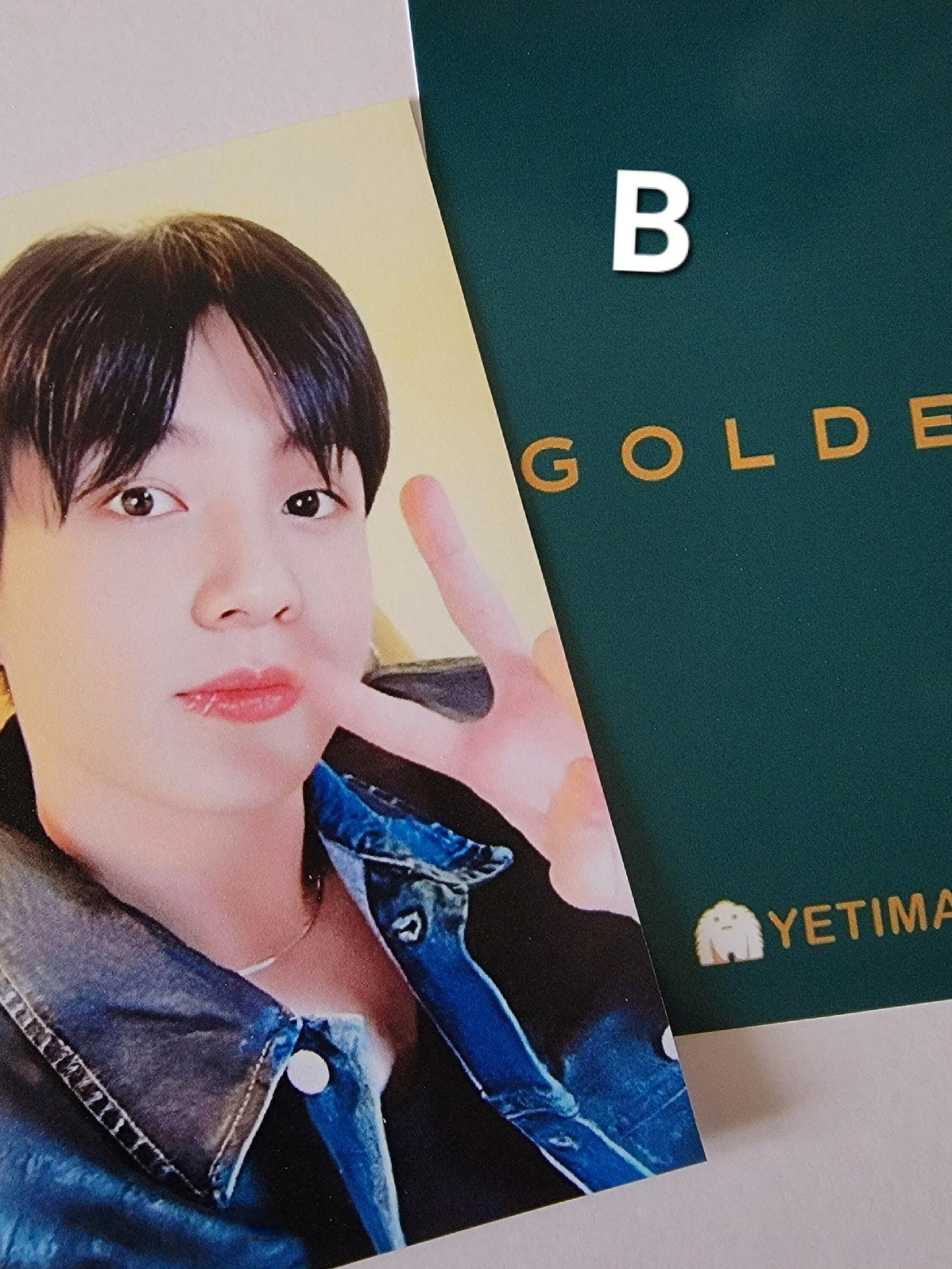 Jungkook - Golden : Yetimall Photo Cards