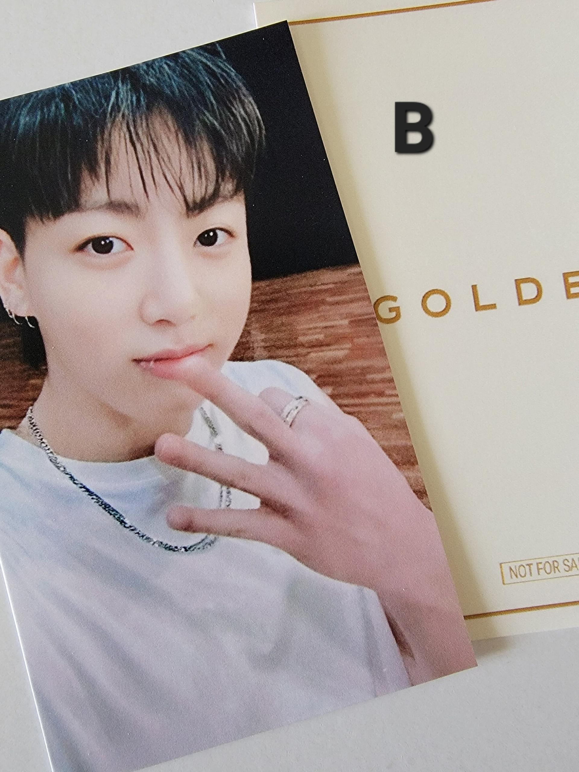 Jungkook - Golden : UMS Japan Photo Cards | Stay DeLulu!