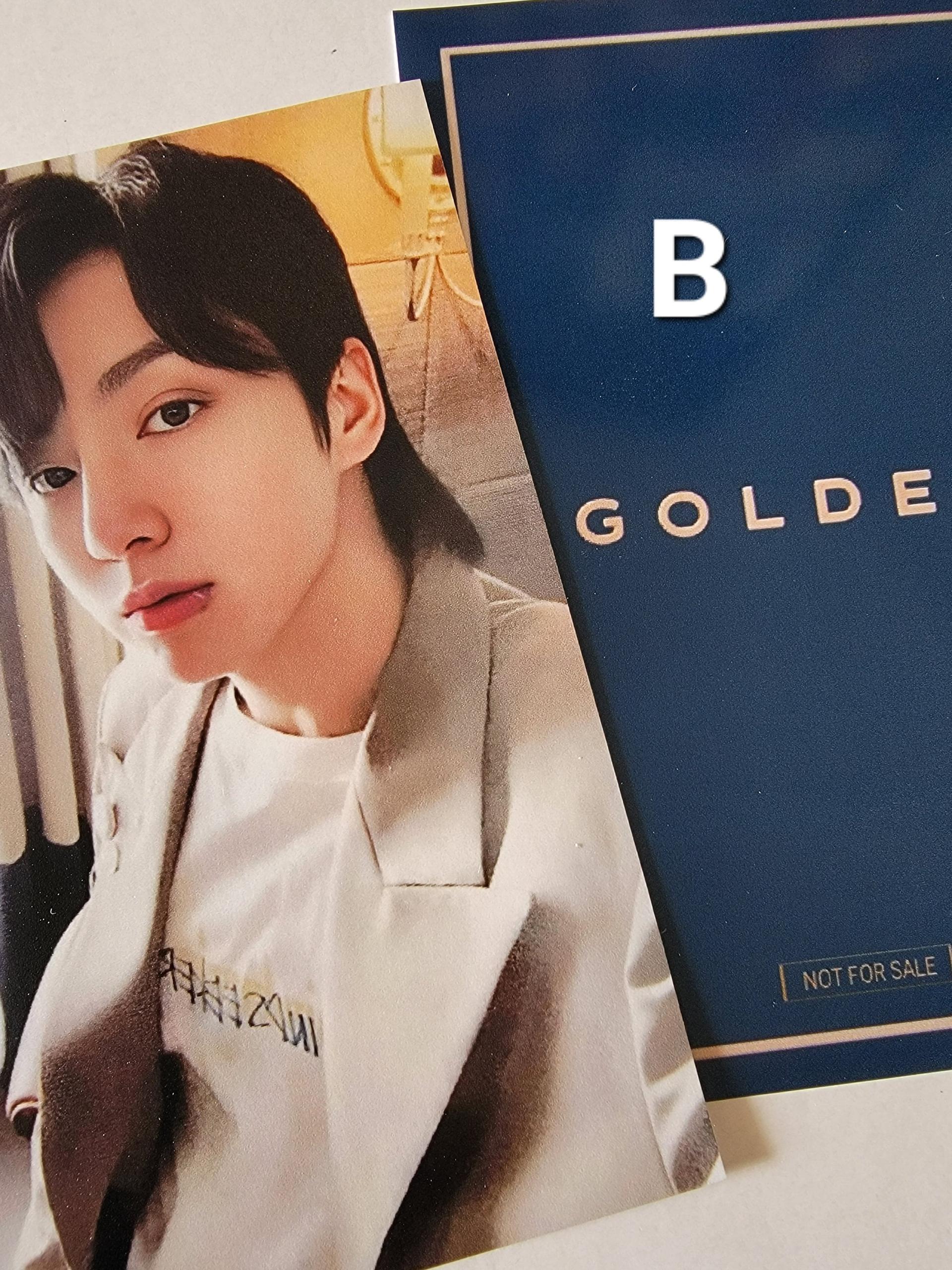Jungkook - Golden : JPFC Lucky Draw Photo Cards
