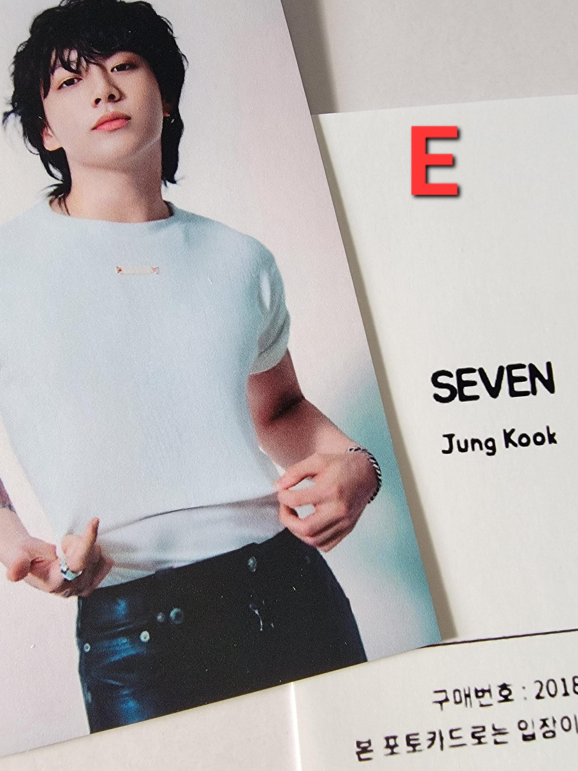 Jungkook - Lotte Cinema Photocard Collection