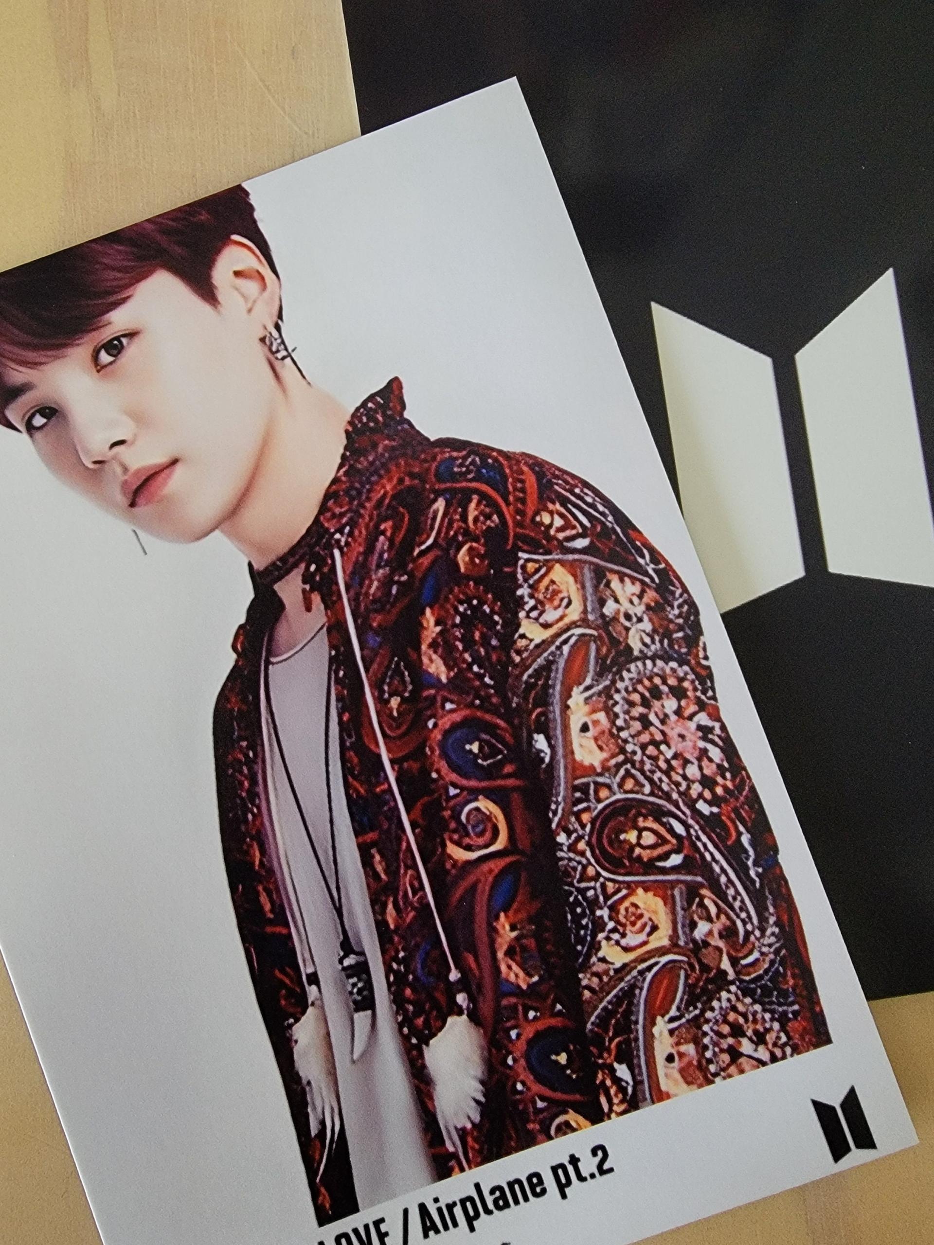 BTS - Fake Love Airplane Pt.2 Japan Postcards 2018