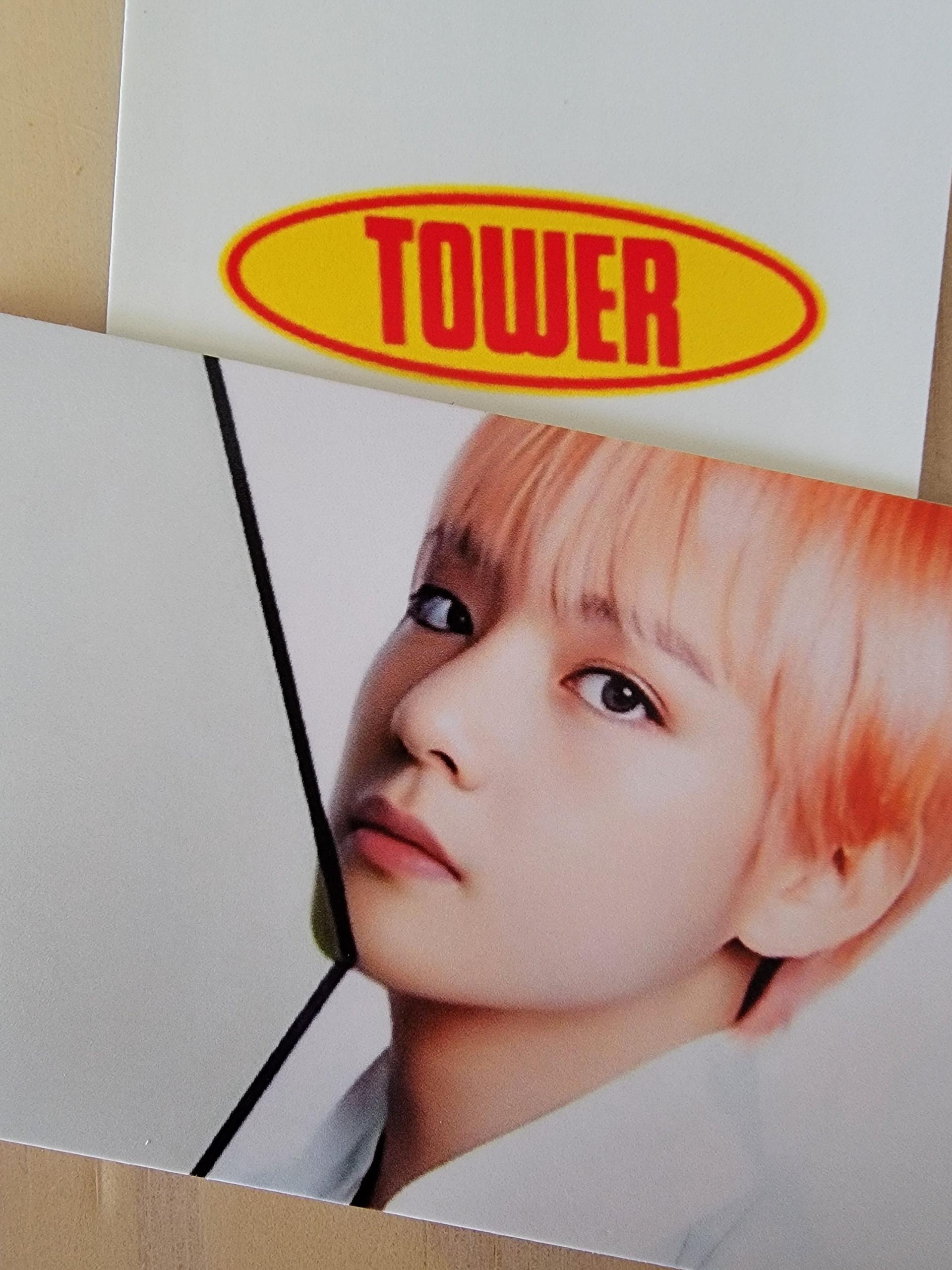 BTS - Fake Love-Airplane 2 Shibuya Tower Records Photocard Set