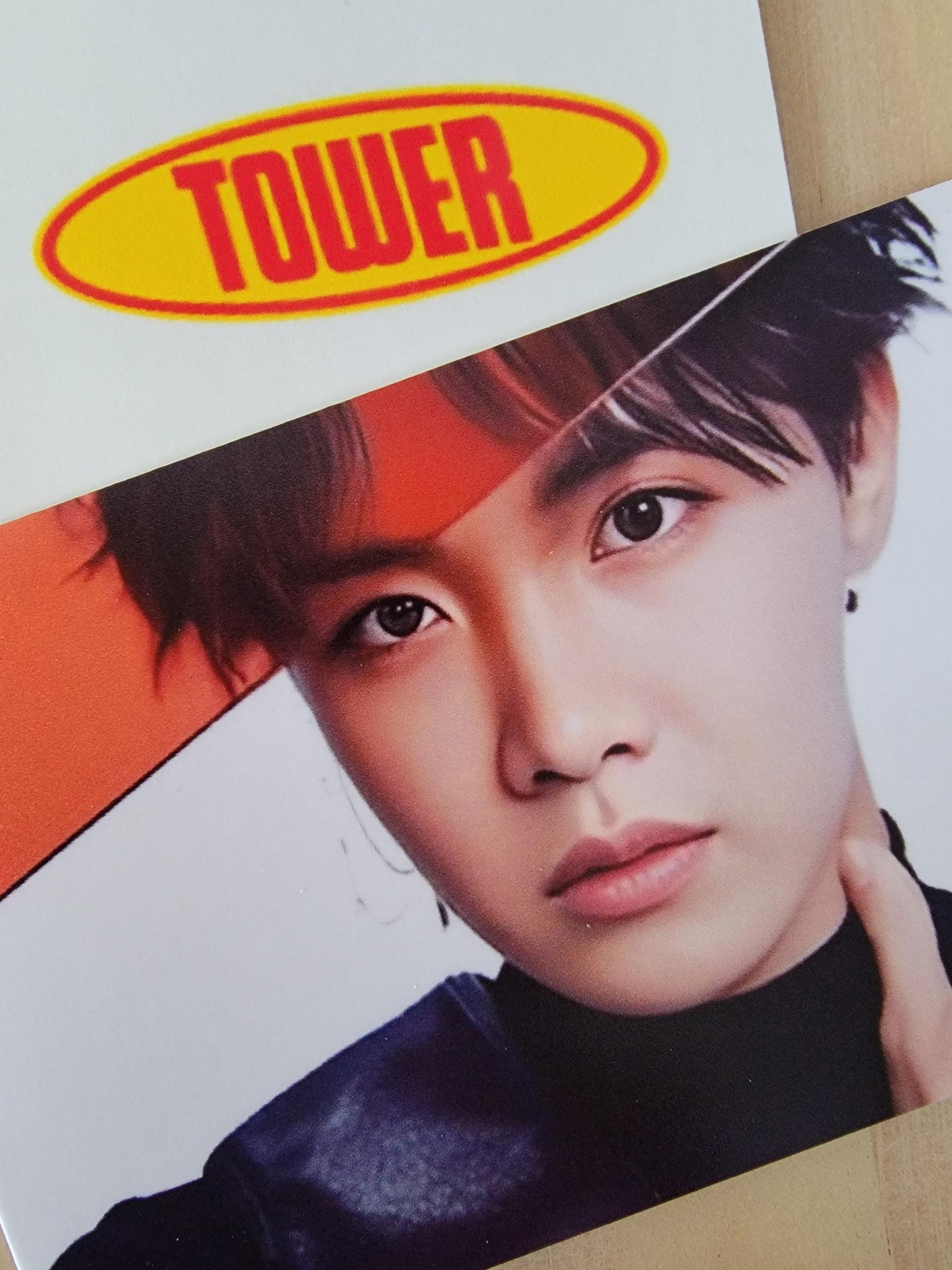 BTS - Fake Love-Airplane 2 Shibuya Tower Records Photocard Set