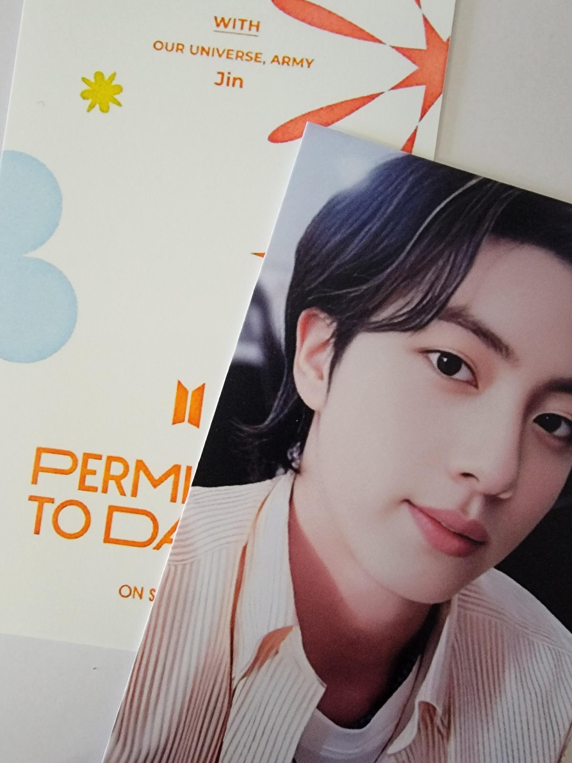 BTS - Permission to Dance DVD Photo Cards