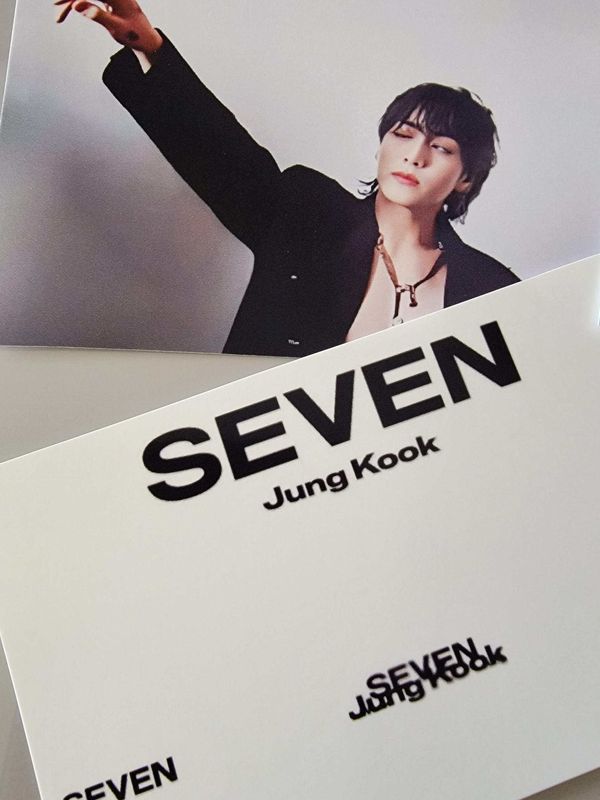 Jungkook - Line Music- Golden/Seven Photo Cards
