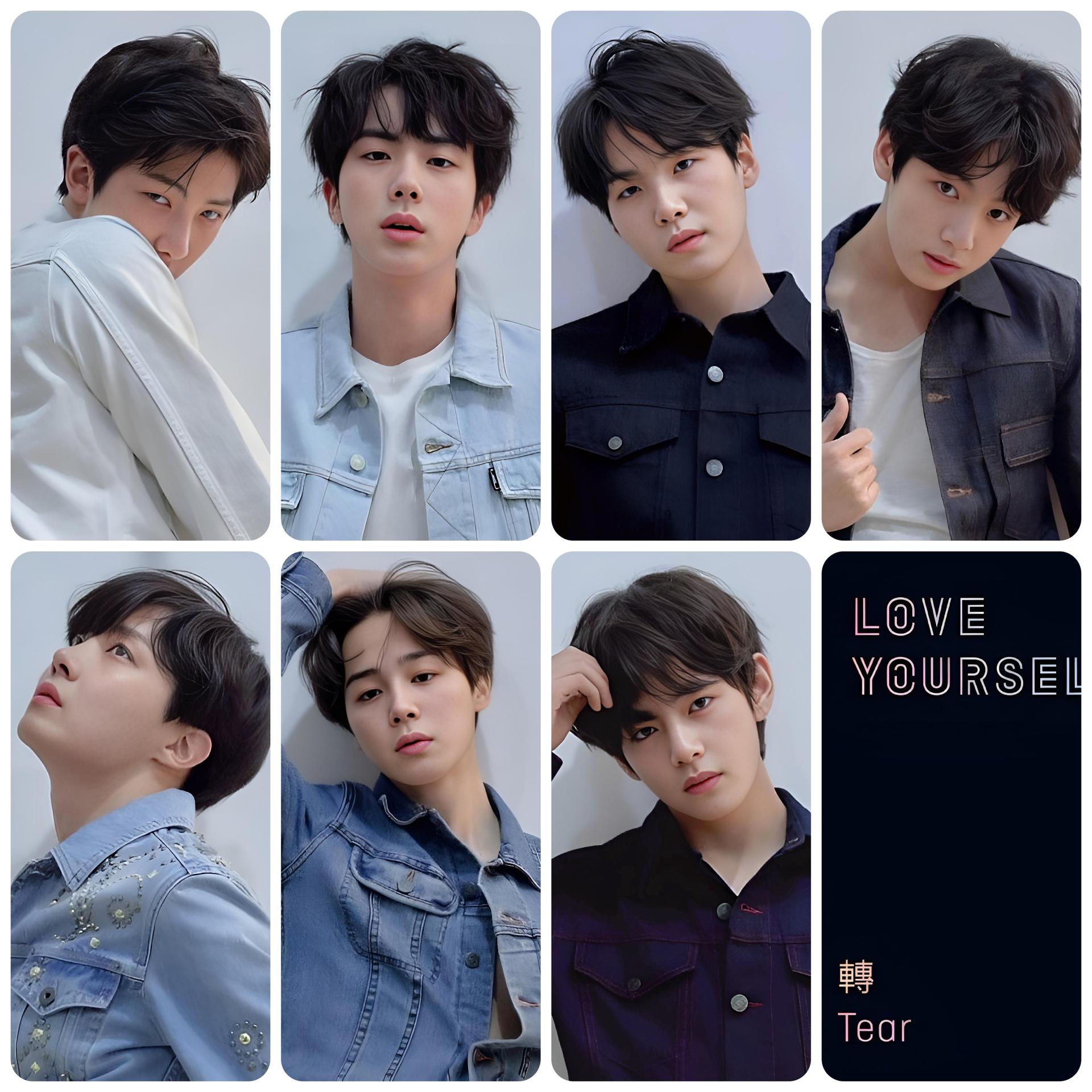 BTS - Love Yourself TEAR Vinyl Album Photocards