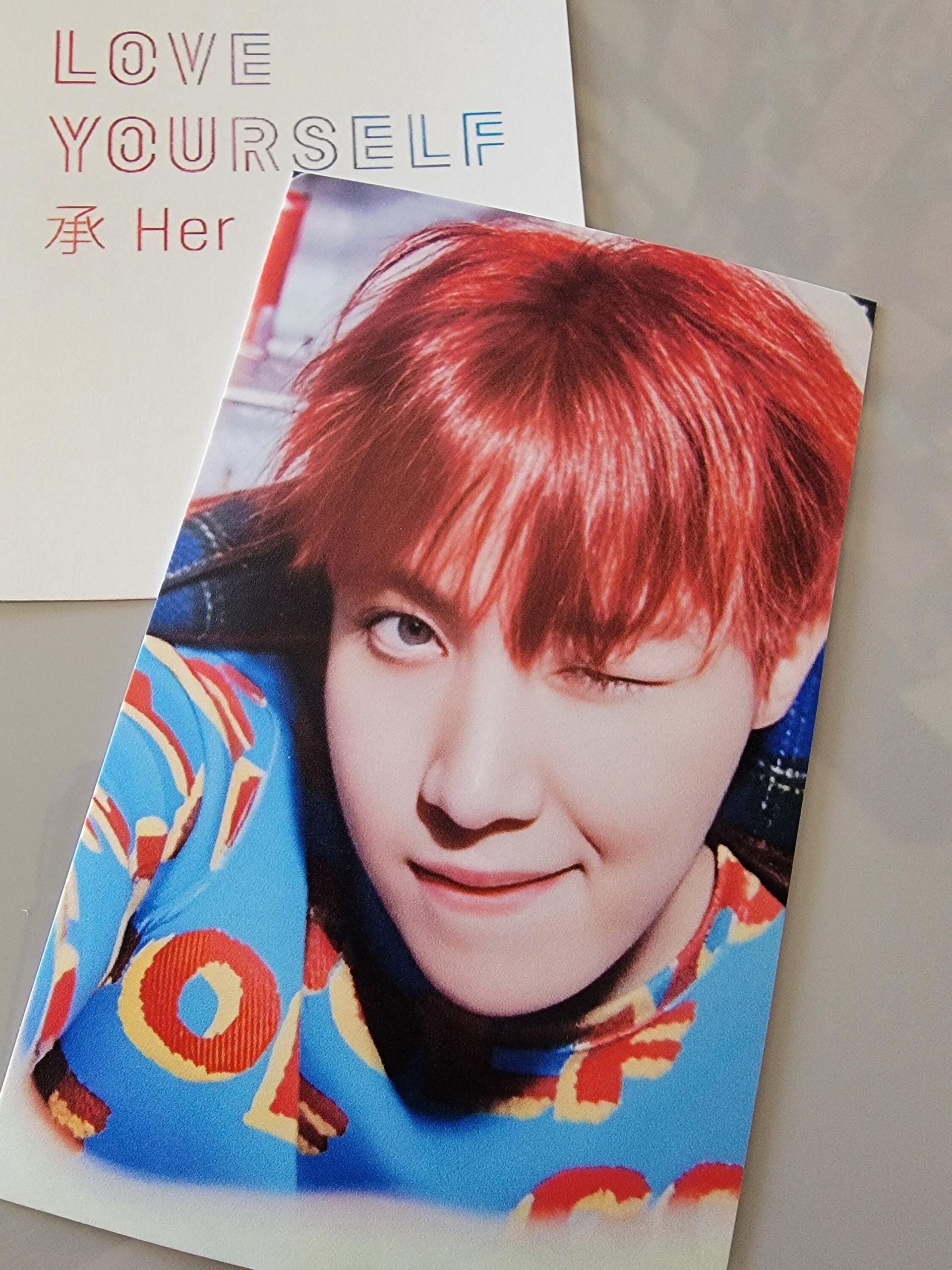 BTS - Love Yourself HER Vinyl Album Photocards