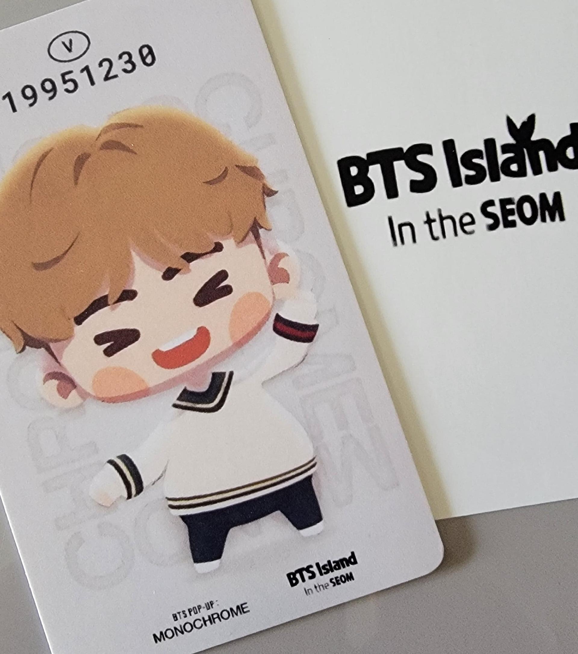 BTS - Monochrome In The Seom Photocards
