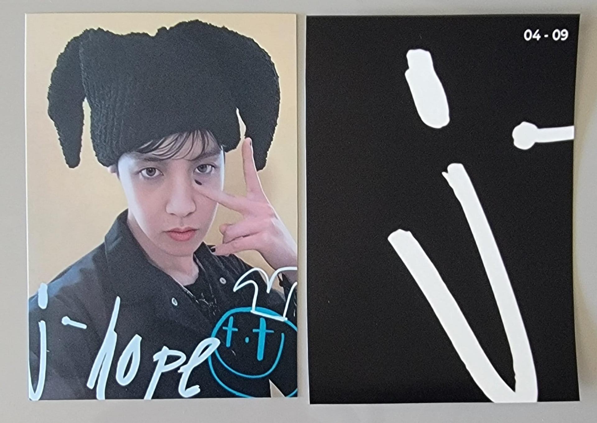 J-Hope : Hope in the Box Merch Mini Photocards